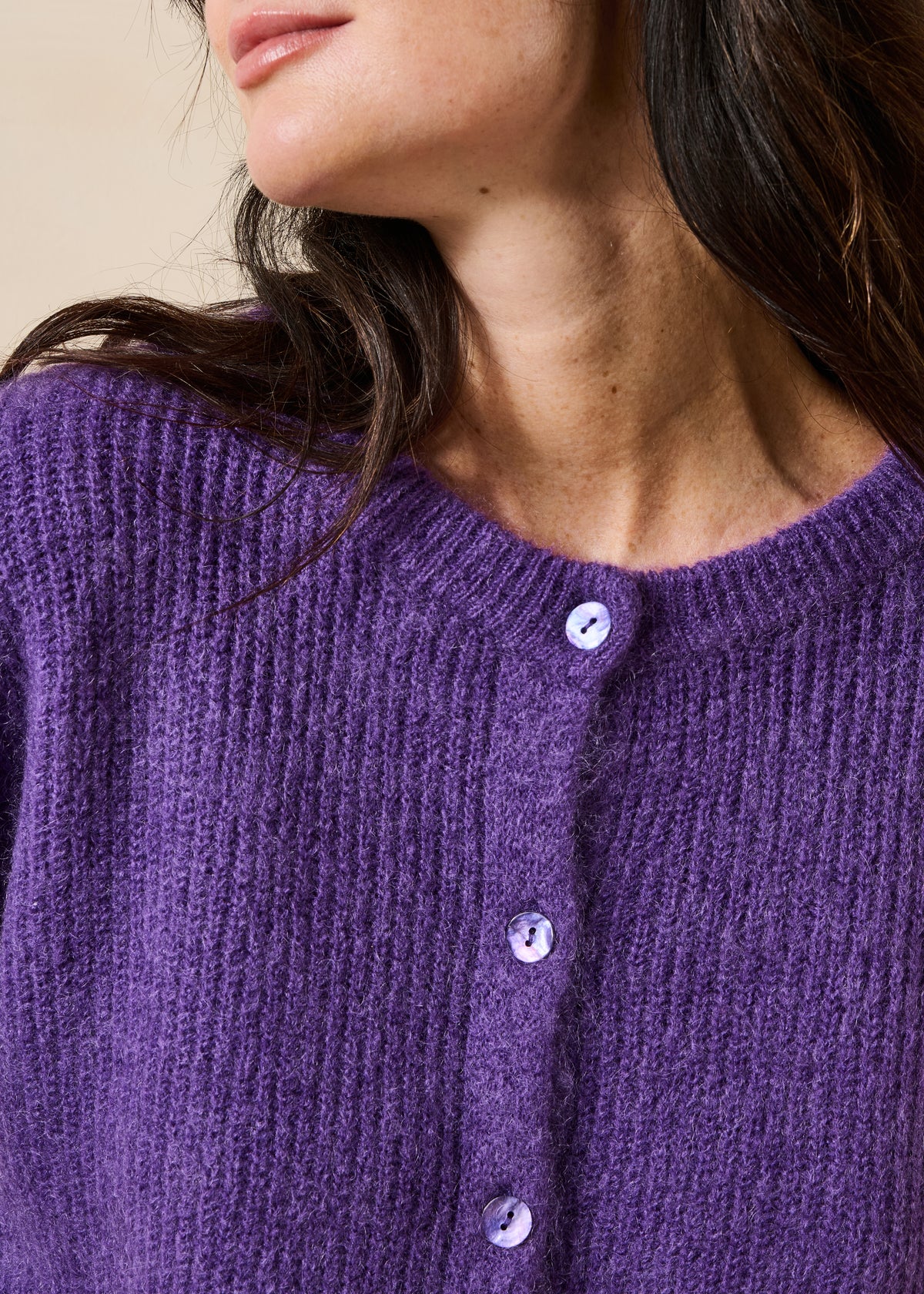 Gilet prune - Zakaria