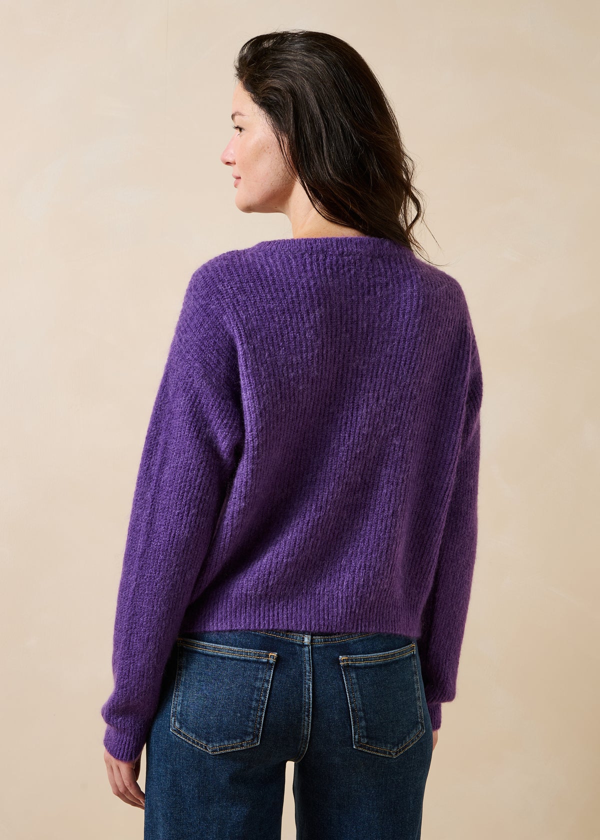Gilet prune - Zakaria