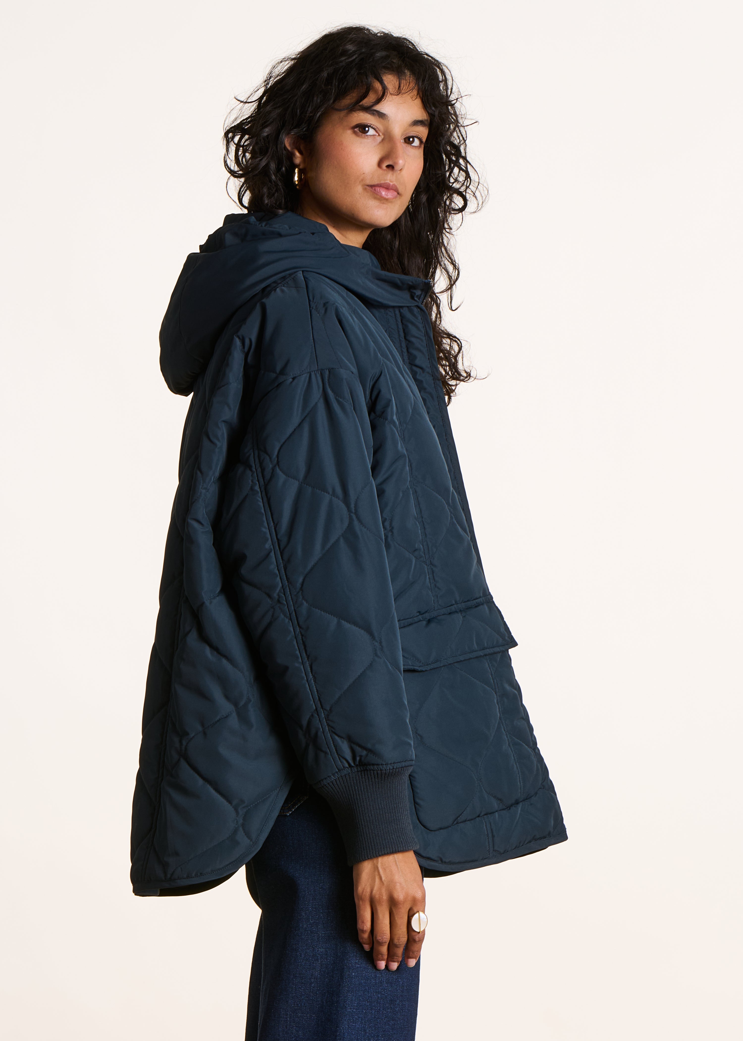 Hallhuber Jacke Hallhuber Steppjacke Jacke Steppmantel Hallhuber