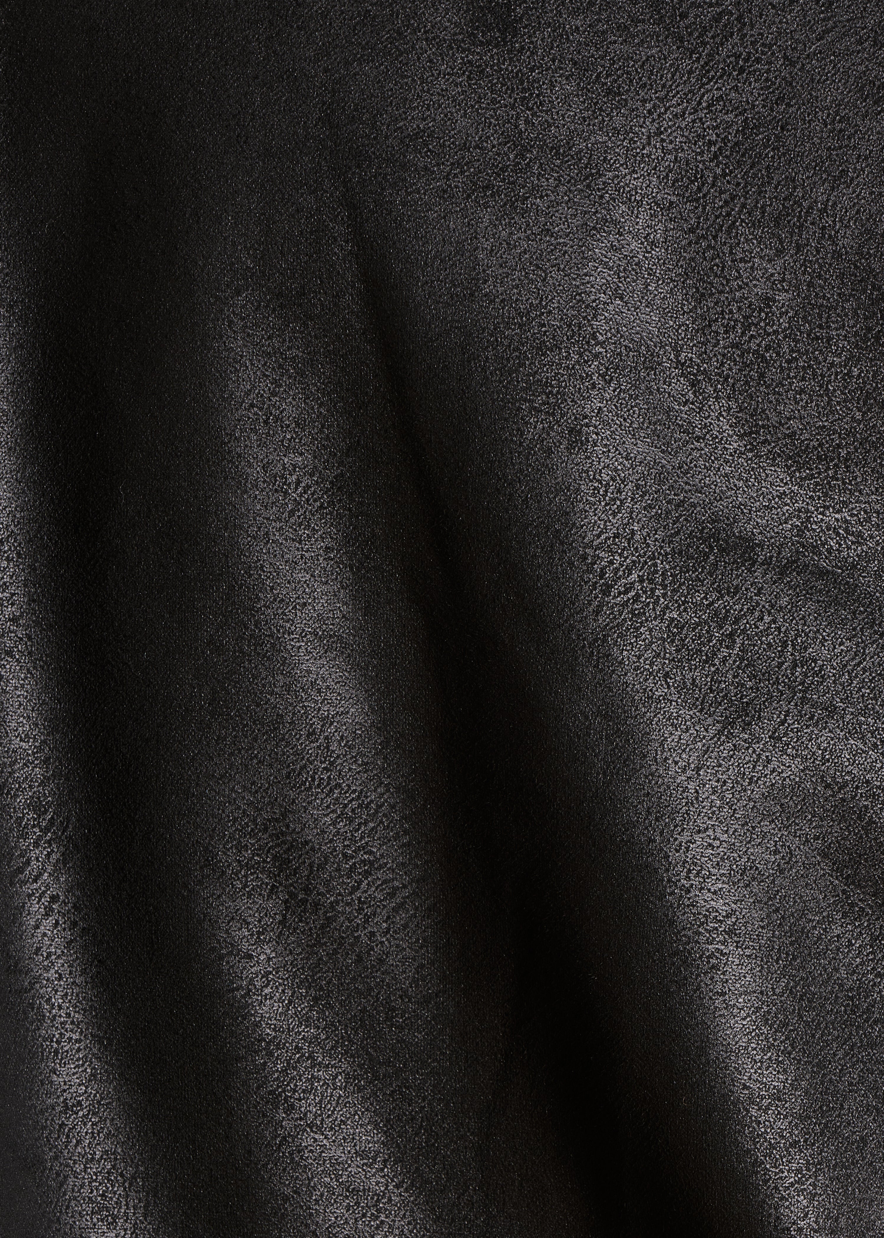 schwarz Kurzmantel mit Reversibilität
