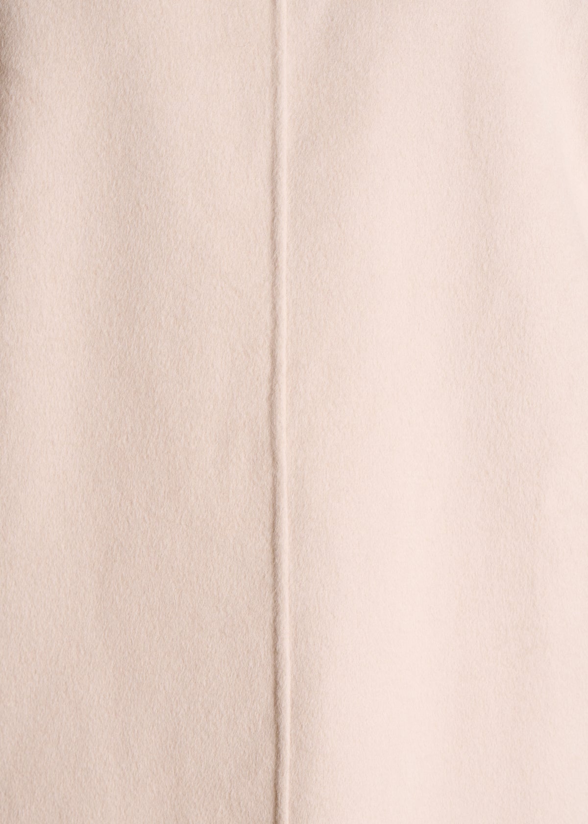 Manteau caban 3/4 écru en laine