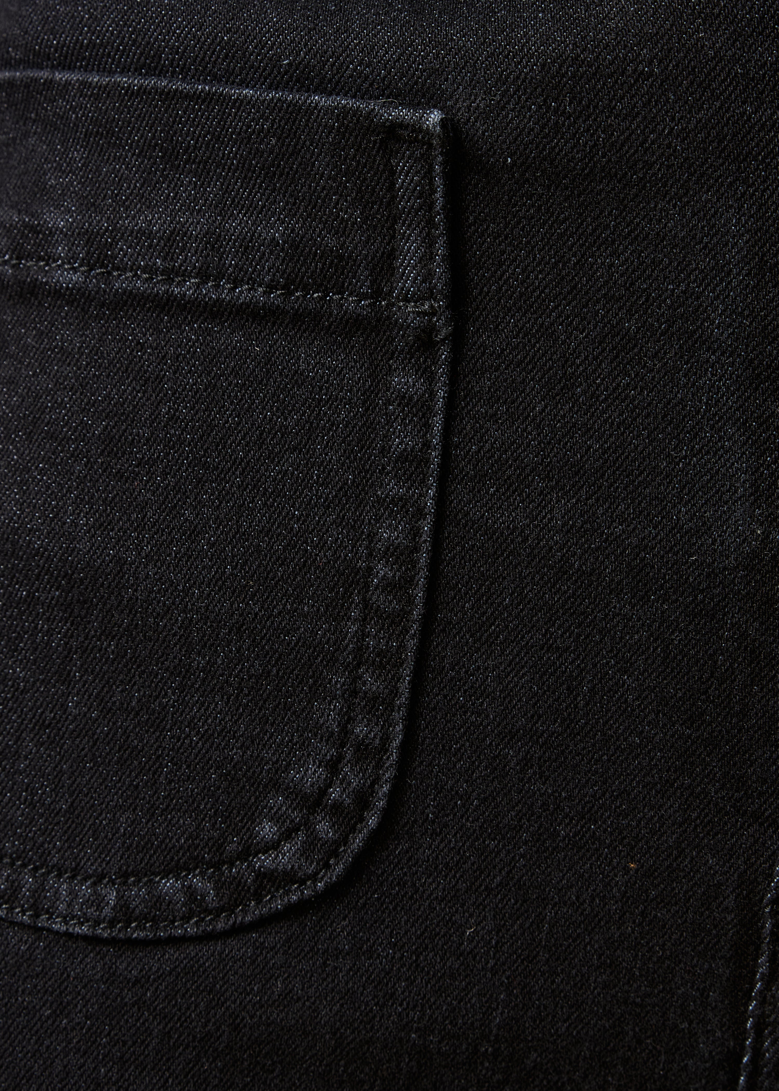 zwart bootcut jeans van organisch katoen