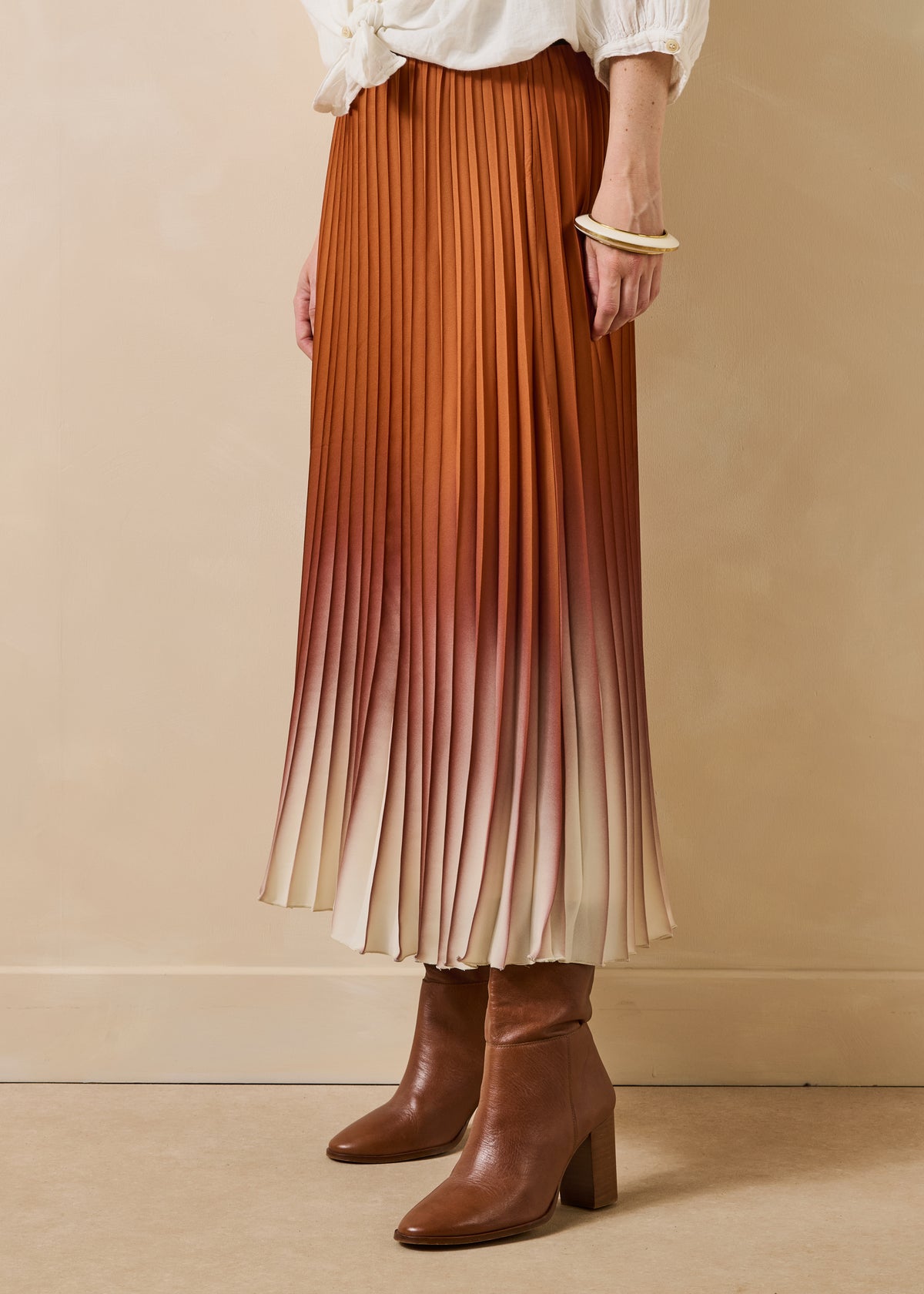 Jupe marron - Elynor