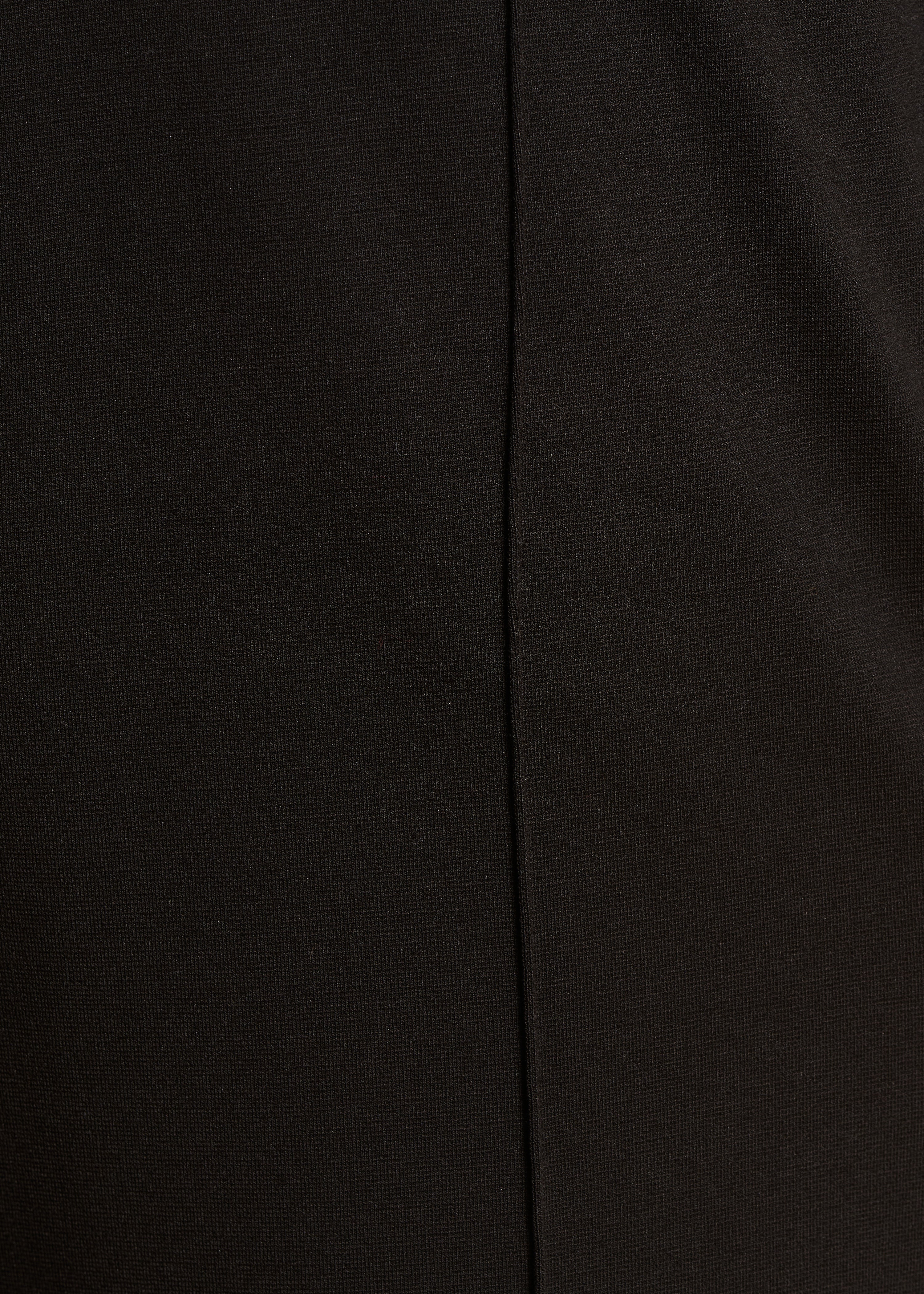 Pantalon noir en milano taille élastique