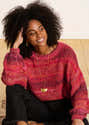 Pull Femme Rapbin Col Rond - Manches Longues - Viscose, Nylon, PBT - Printemps Hiver - 4