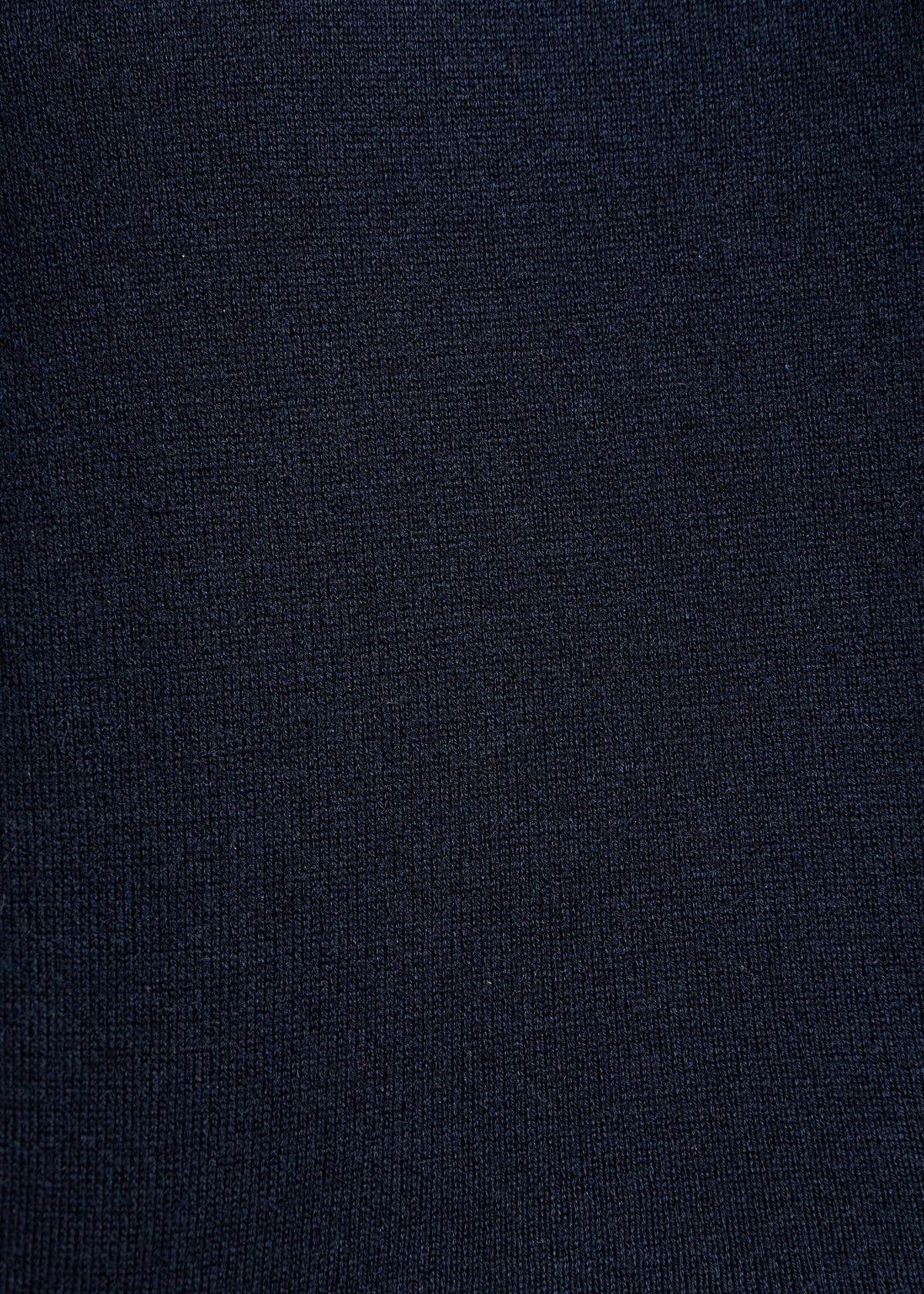 Dark blue sweater with embroidery long sleeves