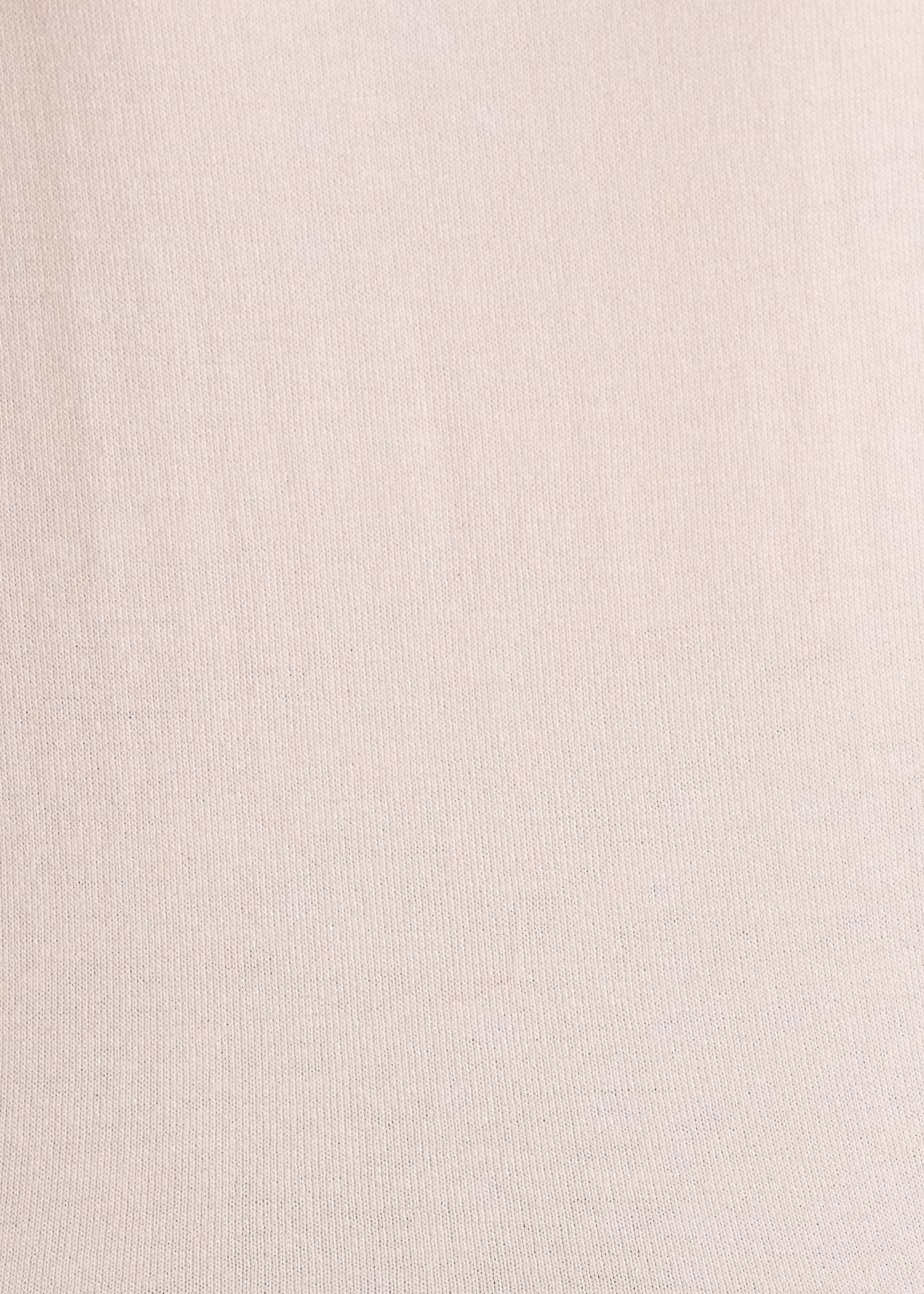 Ecru sweater with embroidery long sleeves
