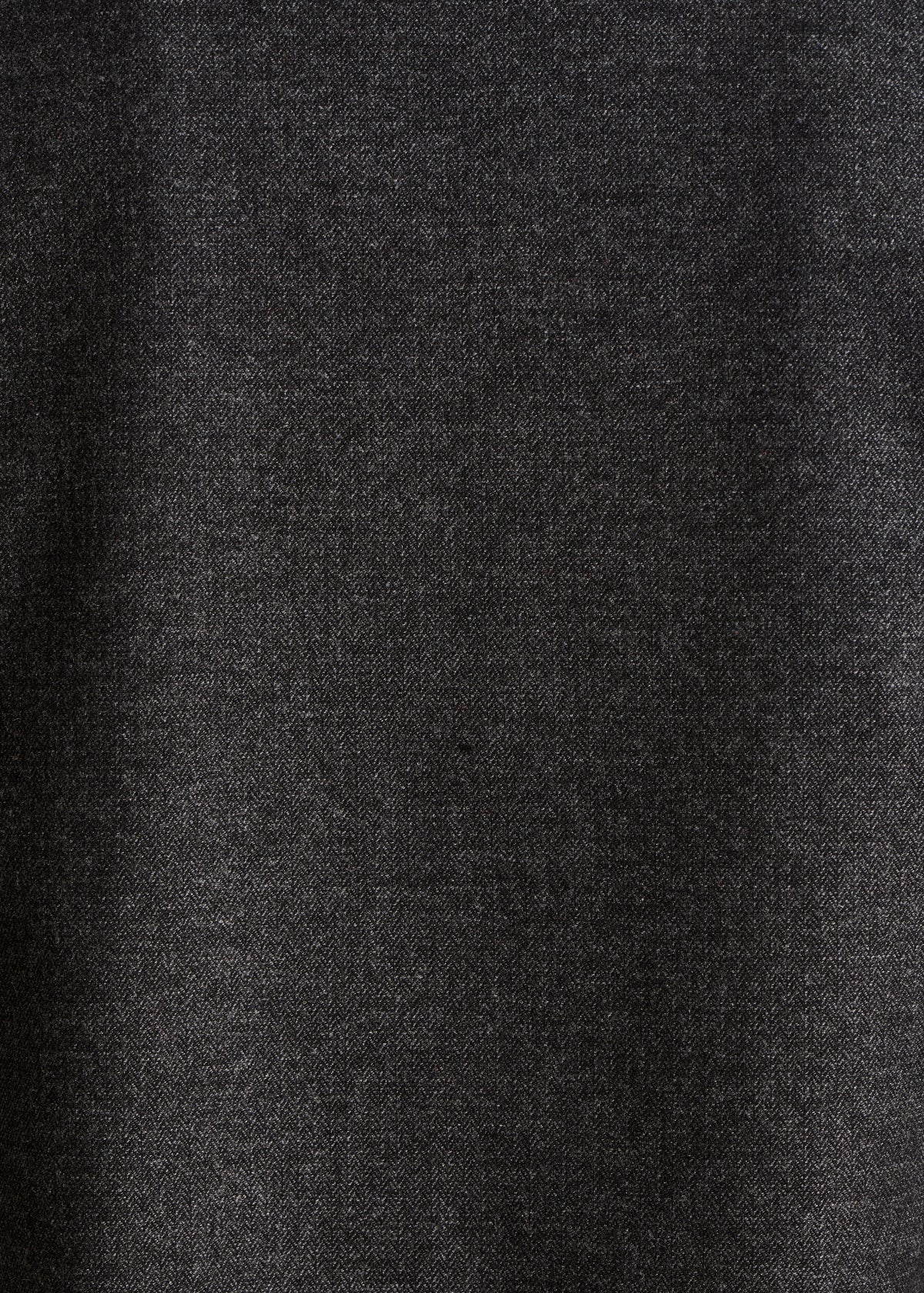 Short shirt dress in dark grey tweed