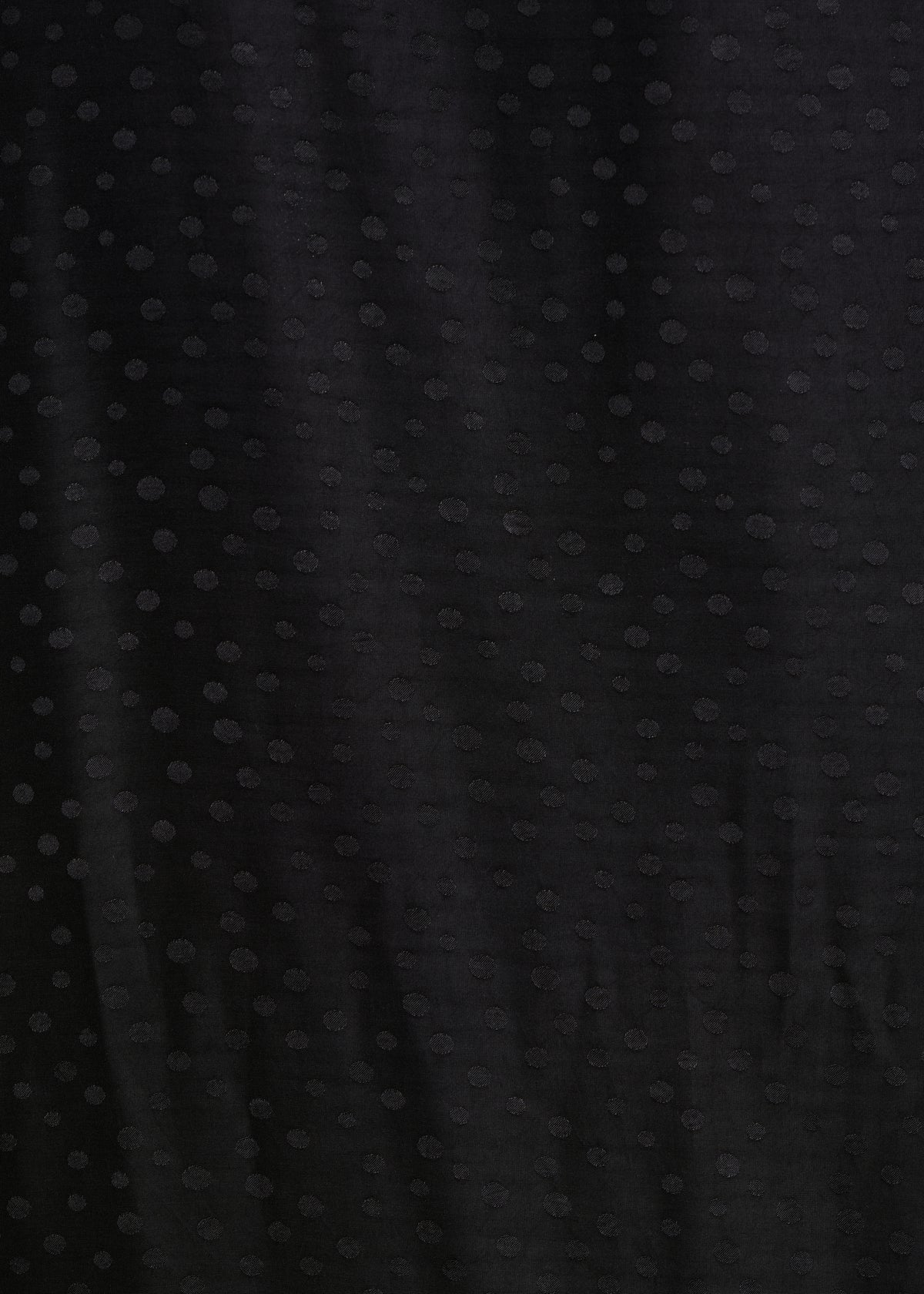 Long-sleeved black belted top