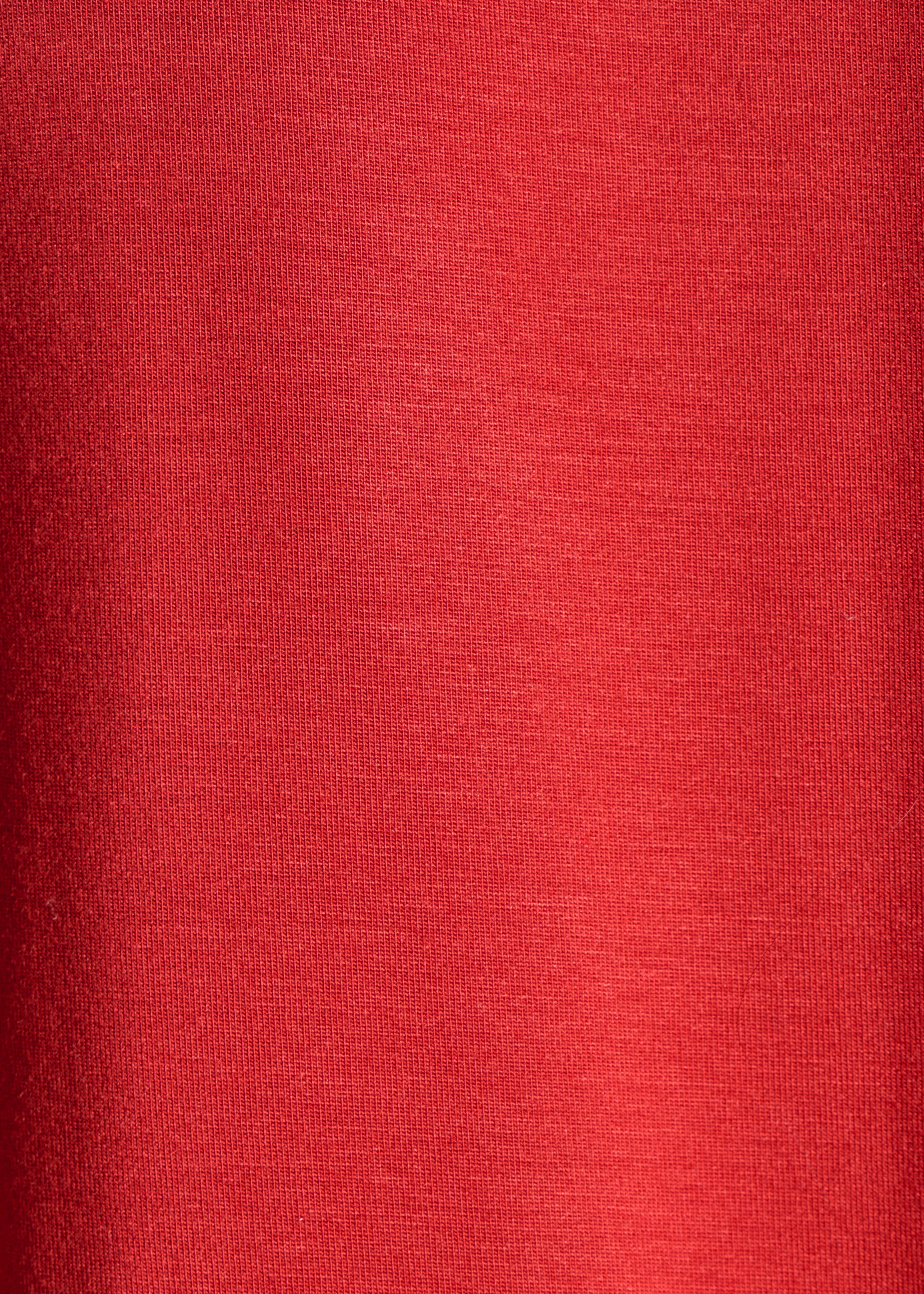 T-shirt rouge ample manches longues