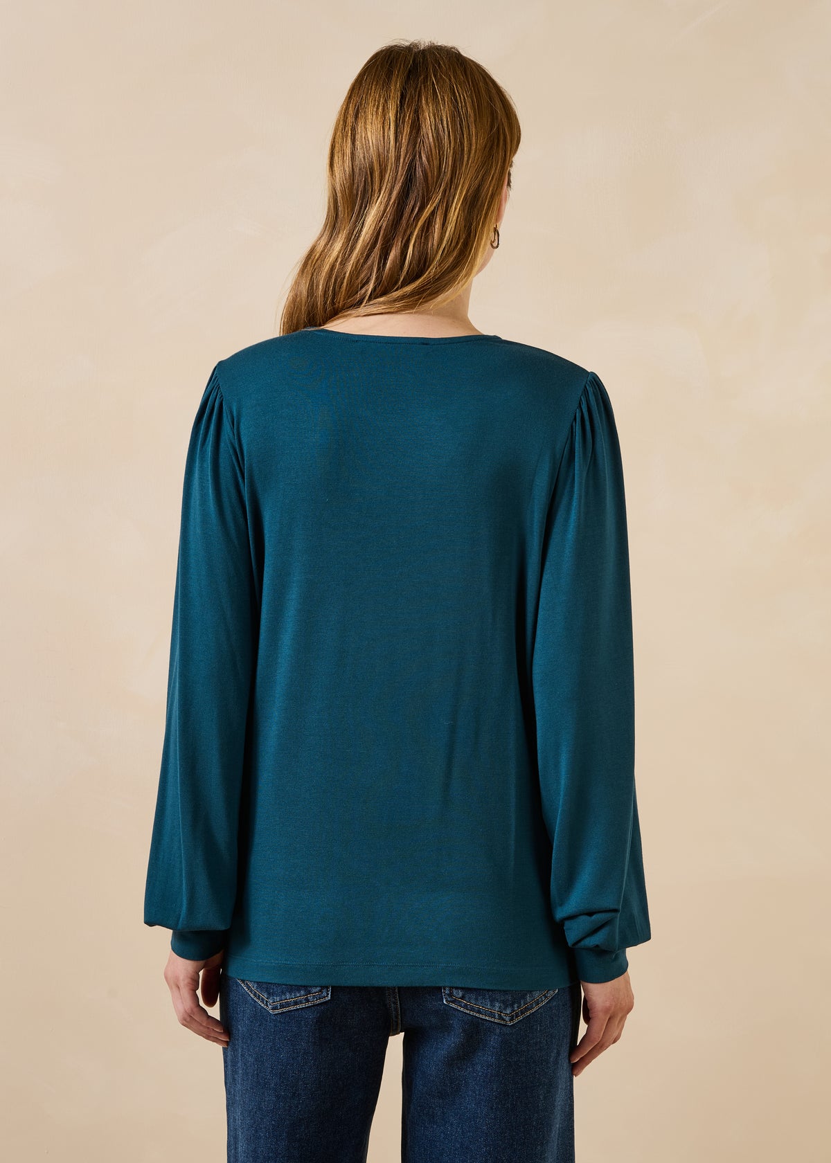 T-shirt bleu pétrole - Ekeko