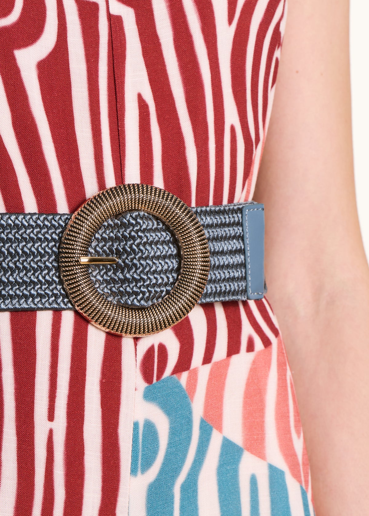 Blue Elastic Belt