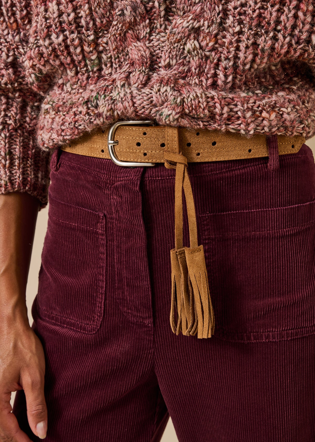 Ceinture camel - Fourche
