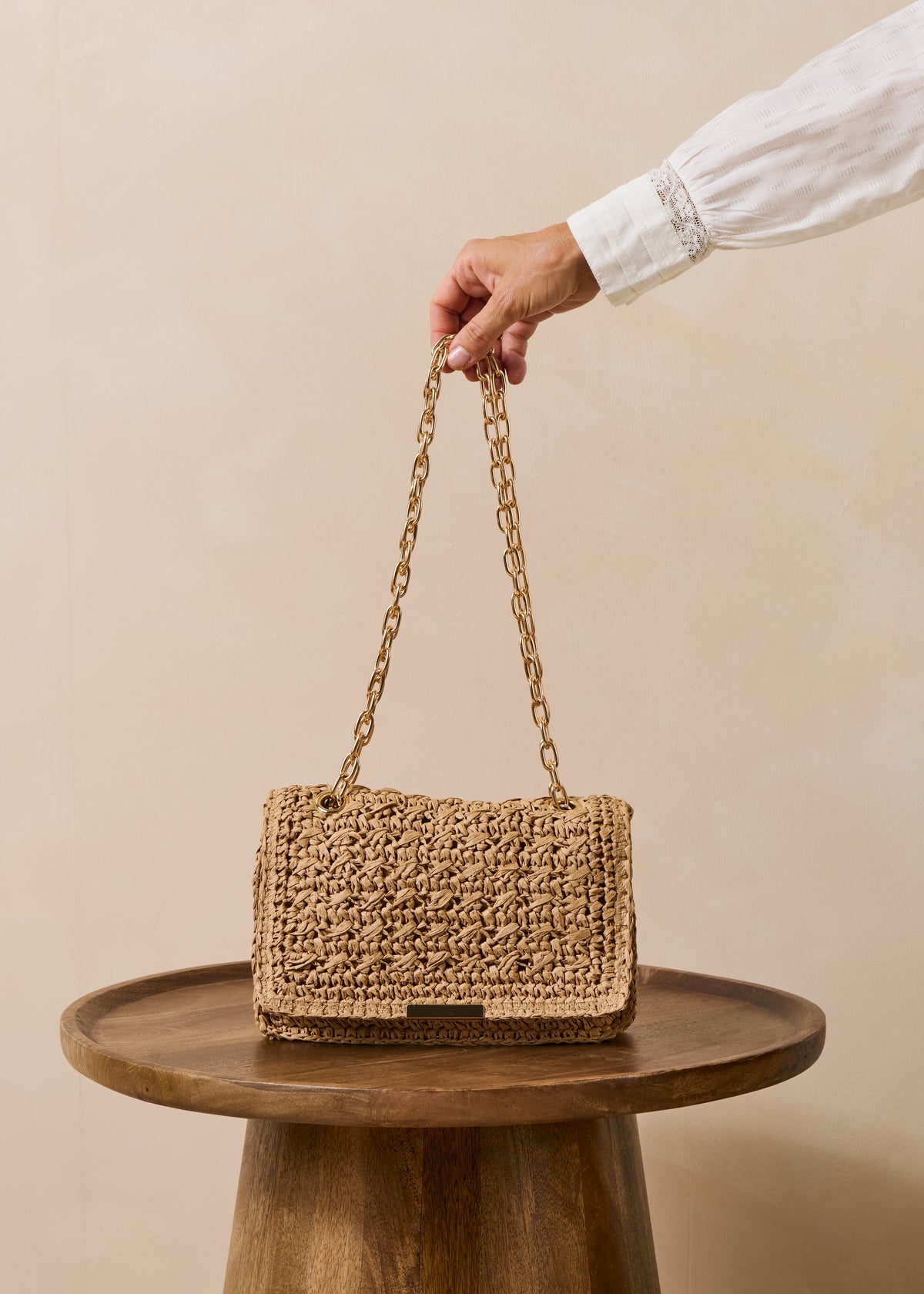 Beige Tasche - Folain