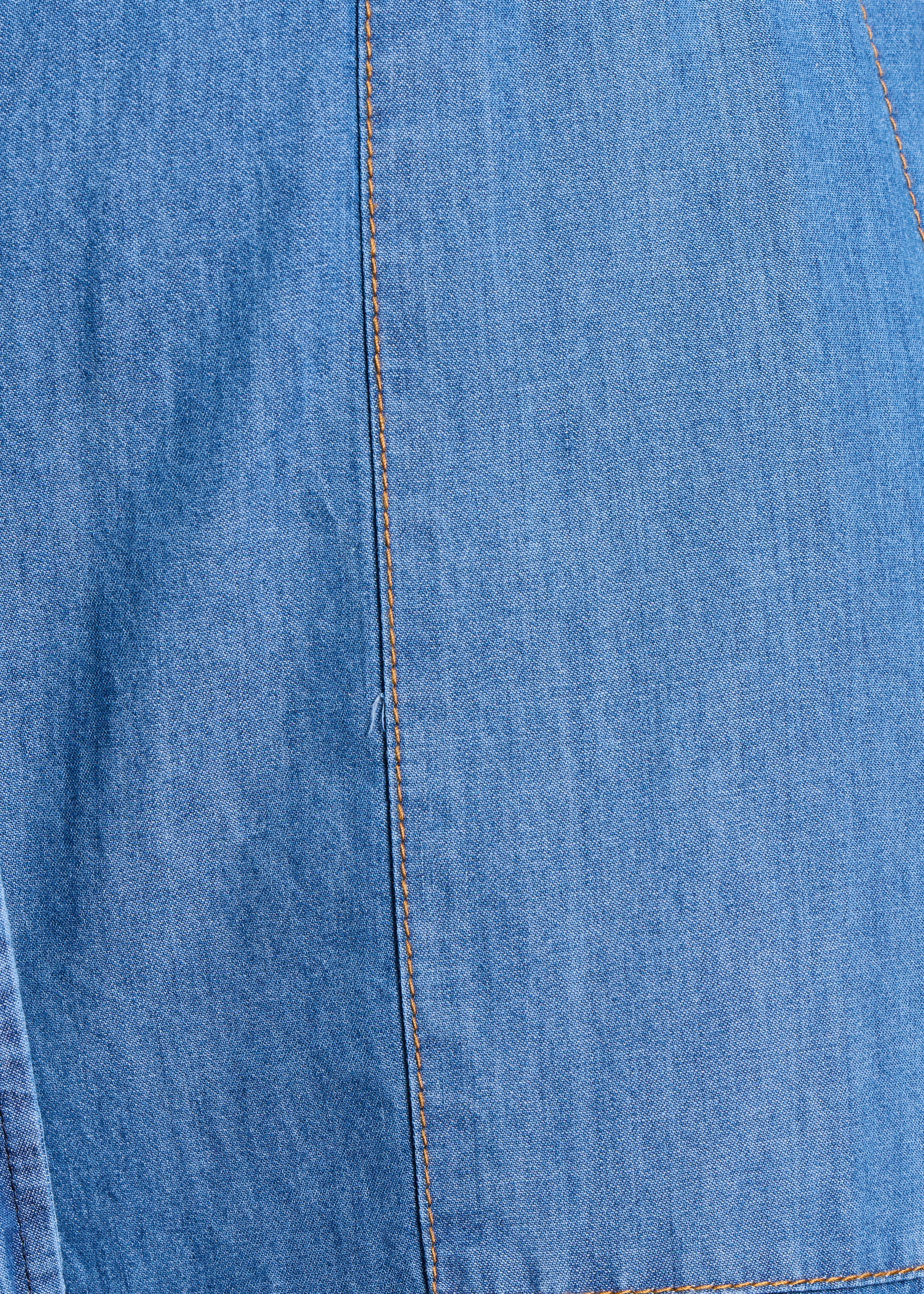 Soft denim jumpsuit