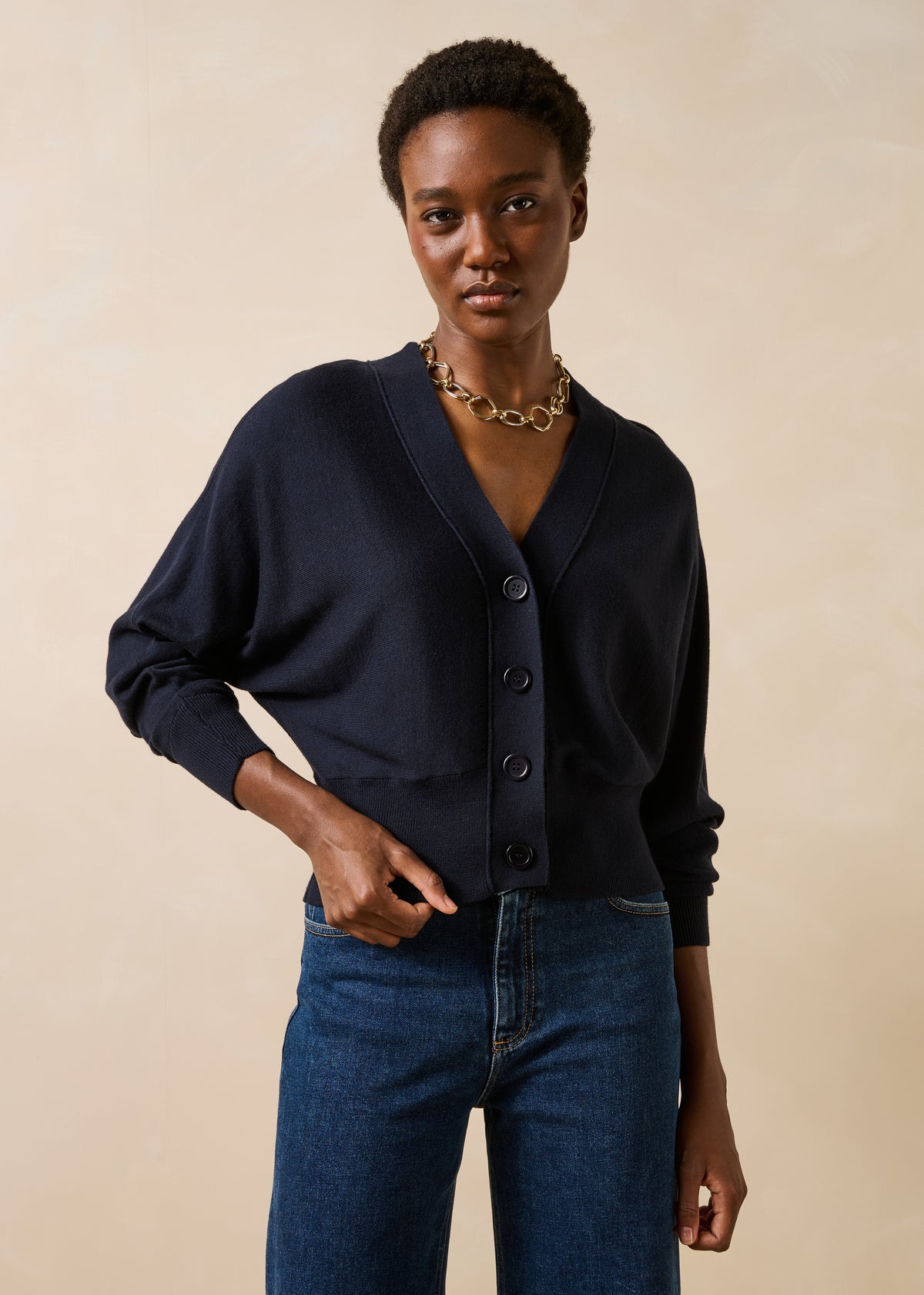 Gilet bleu foncé - Foxy