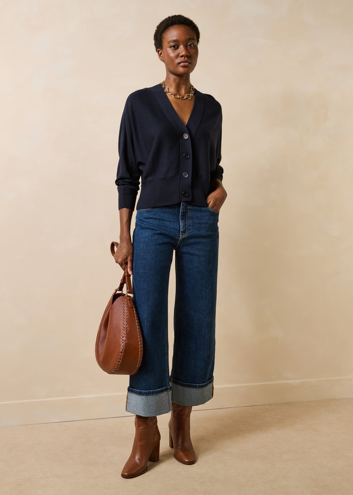 Gilet bleu foncé - Foxy