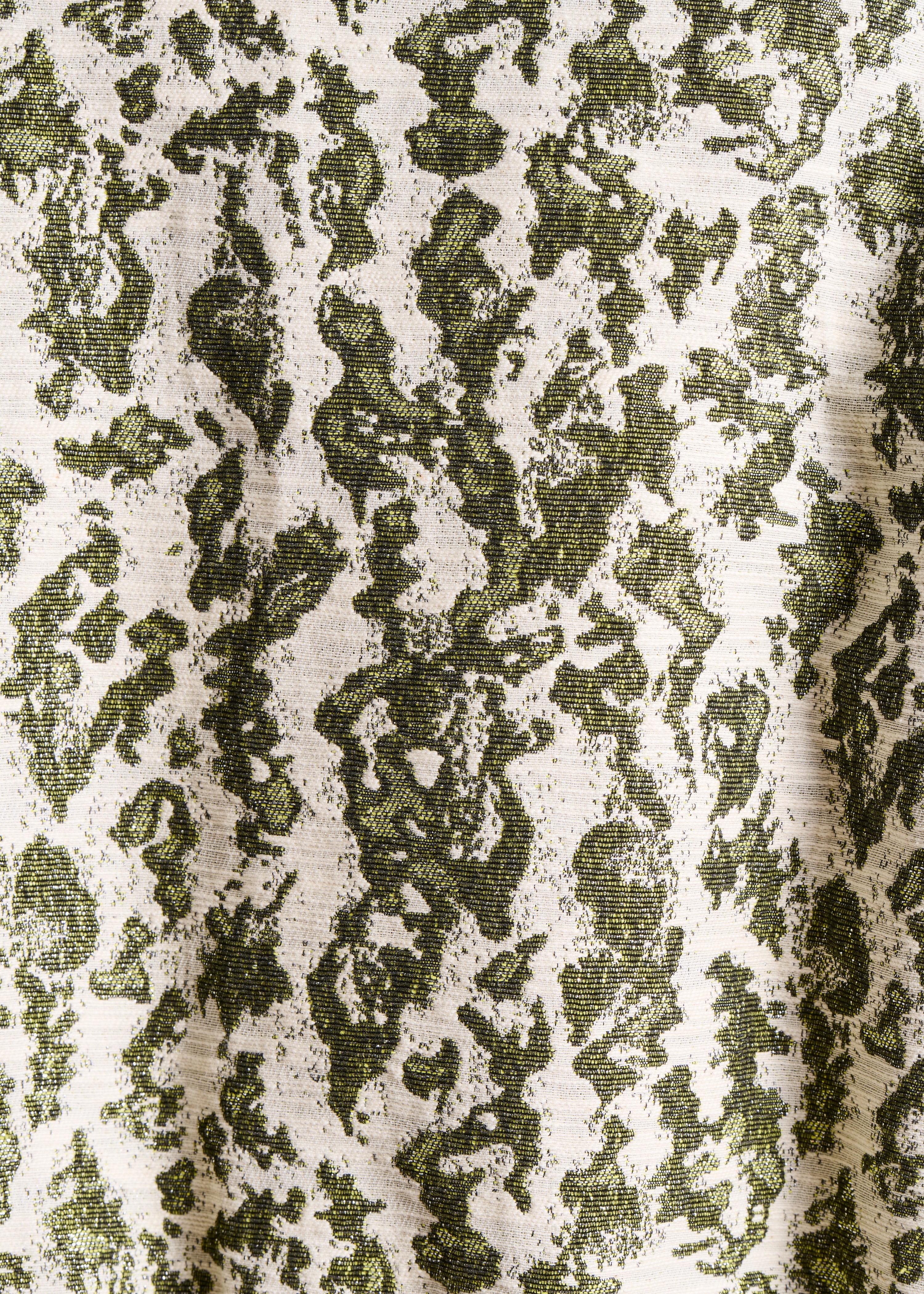Cazadora bomber en jacquard kaki