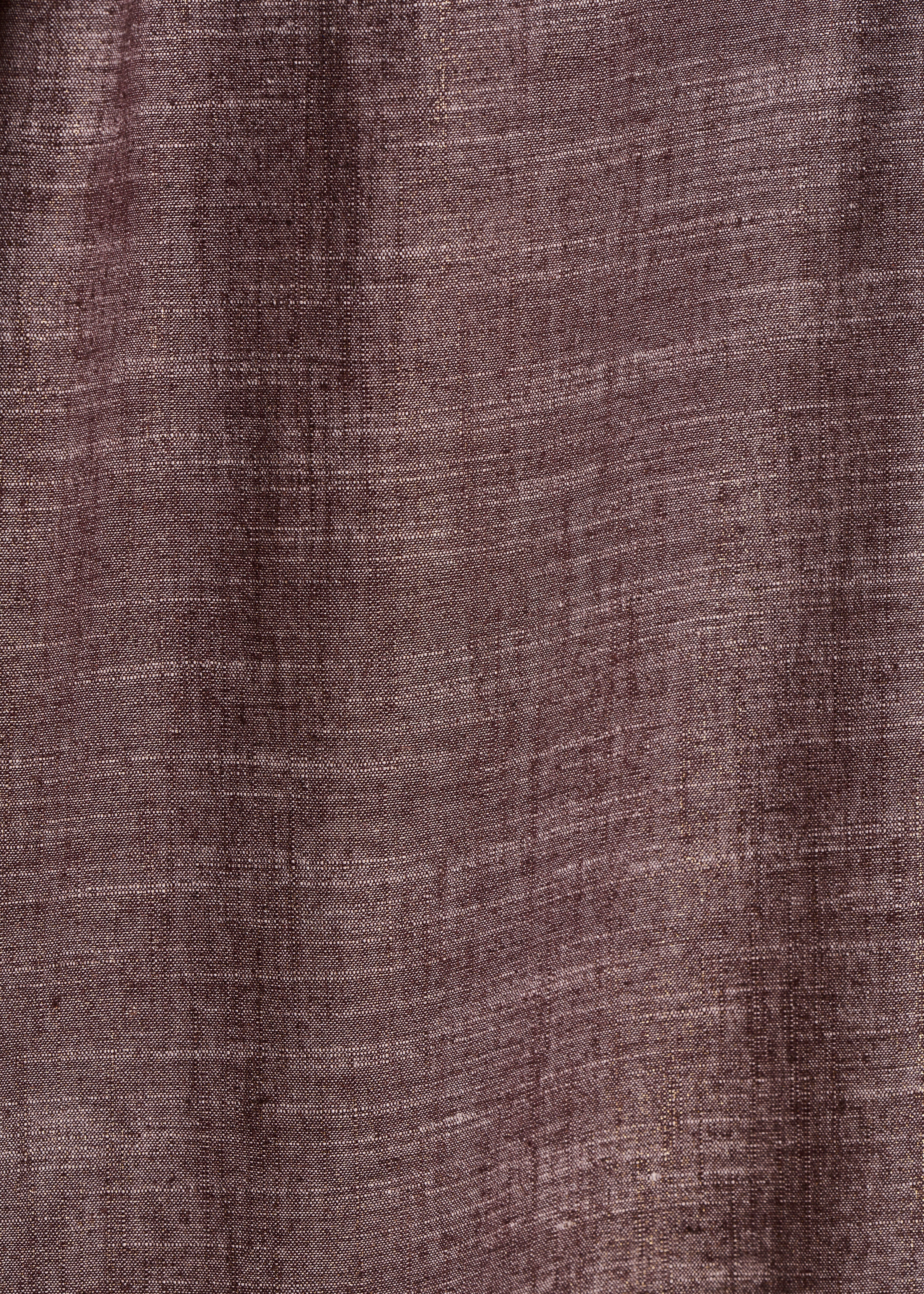 Pantalon marron irisé large 7/8ème