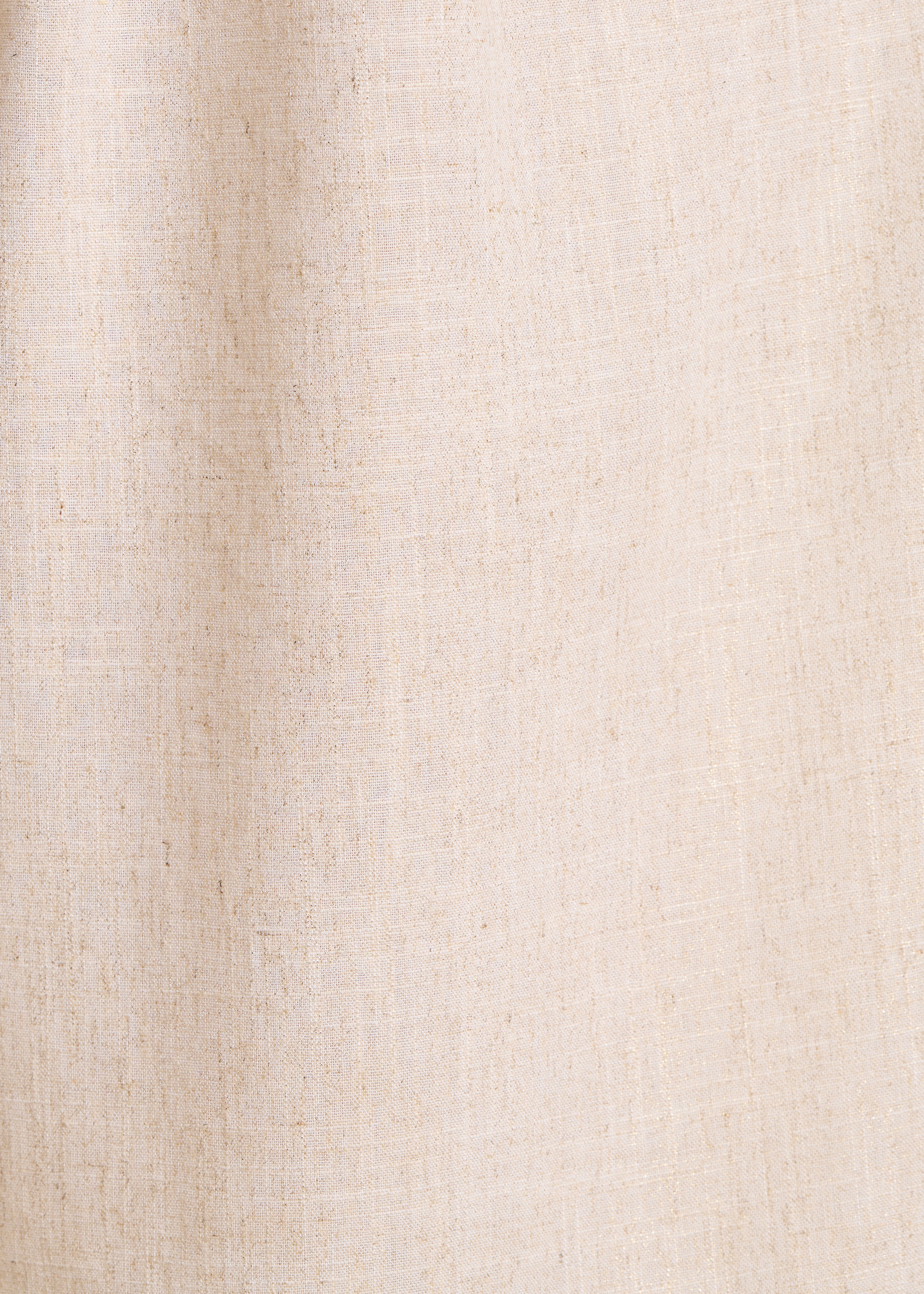 Pantalón beige ancho 7/8