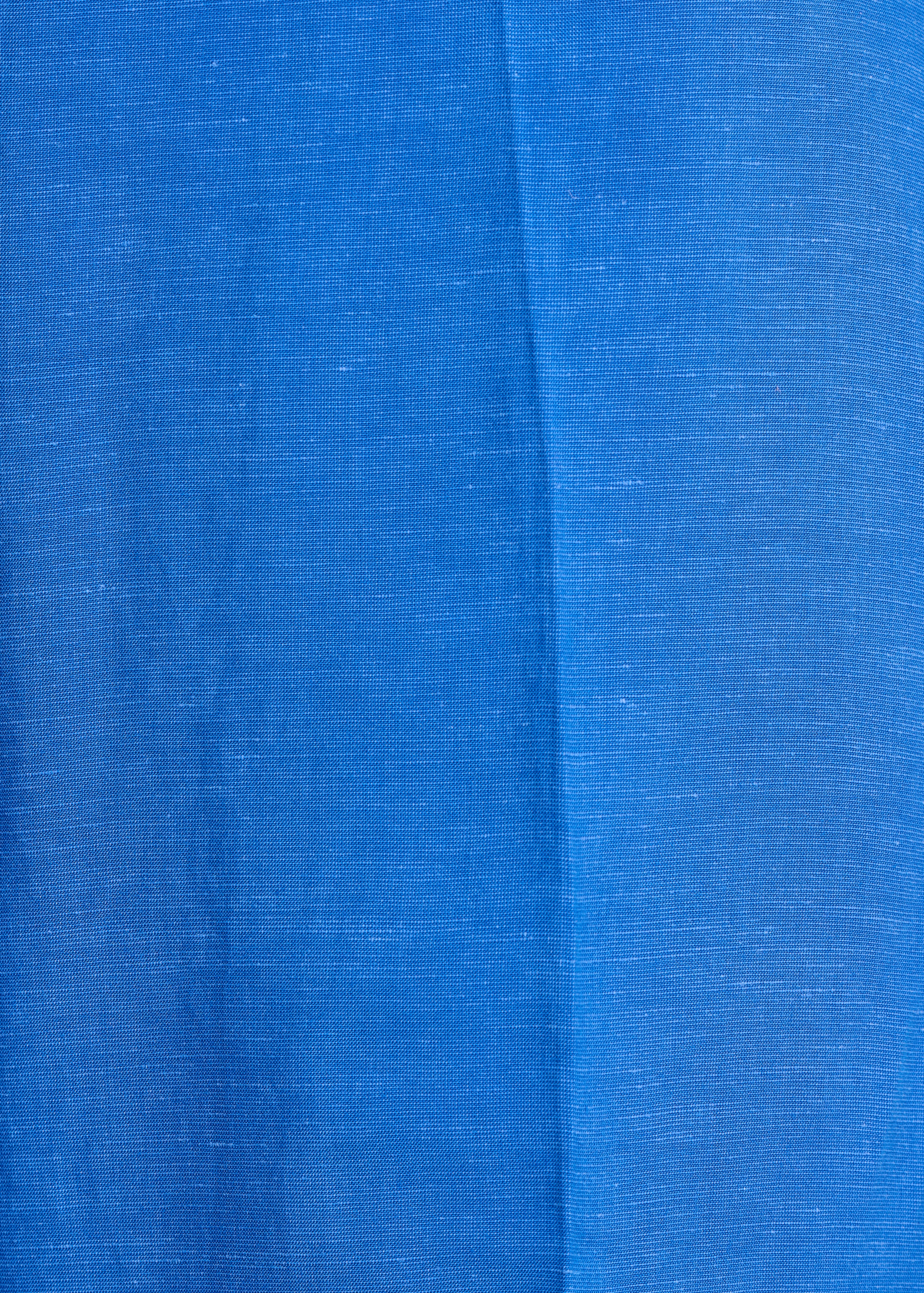 Pantalon large bleu roi taille haute