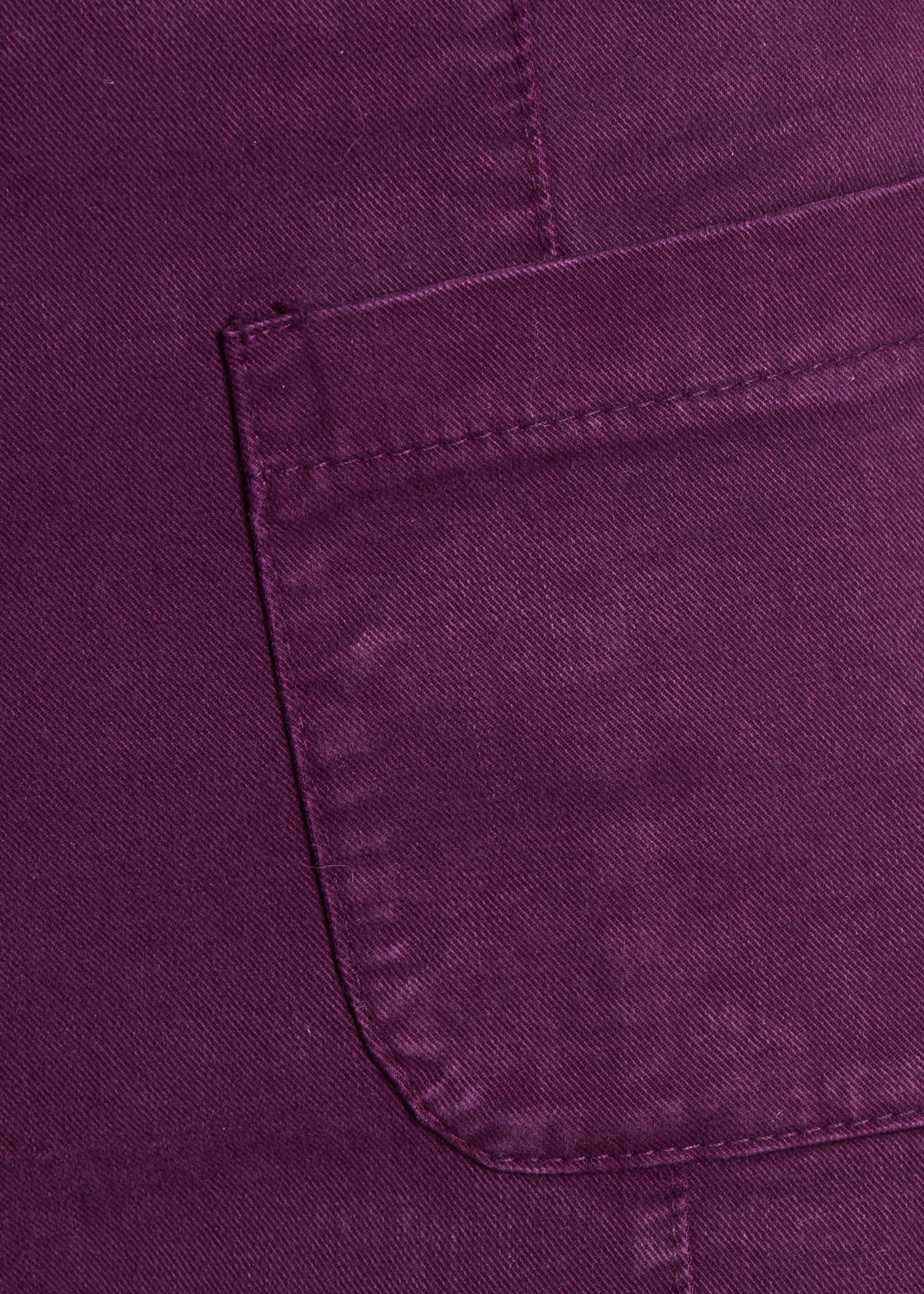 Pantalón ancho violeta de tela