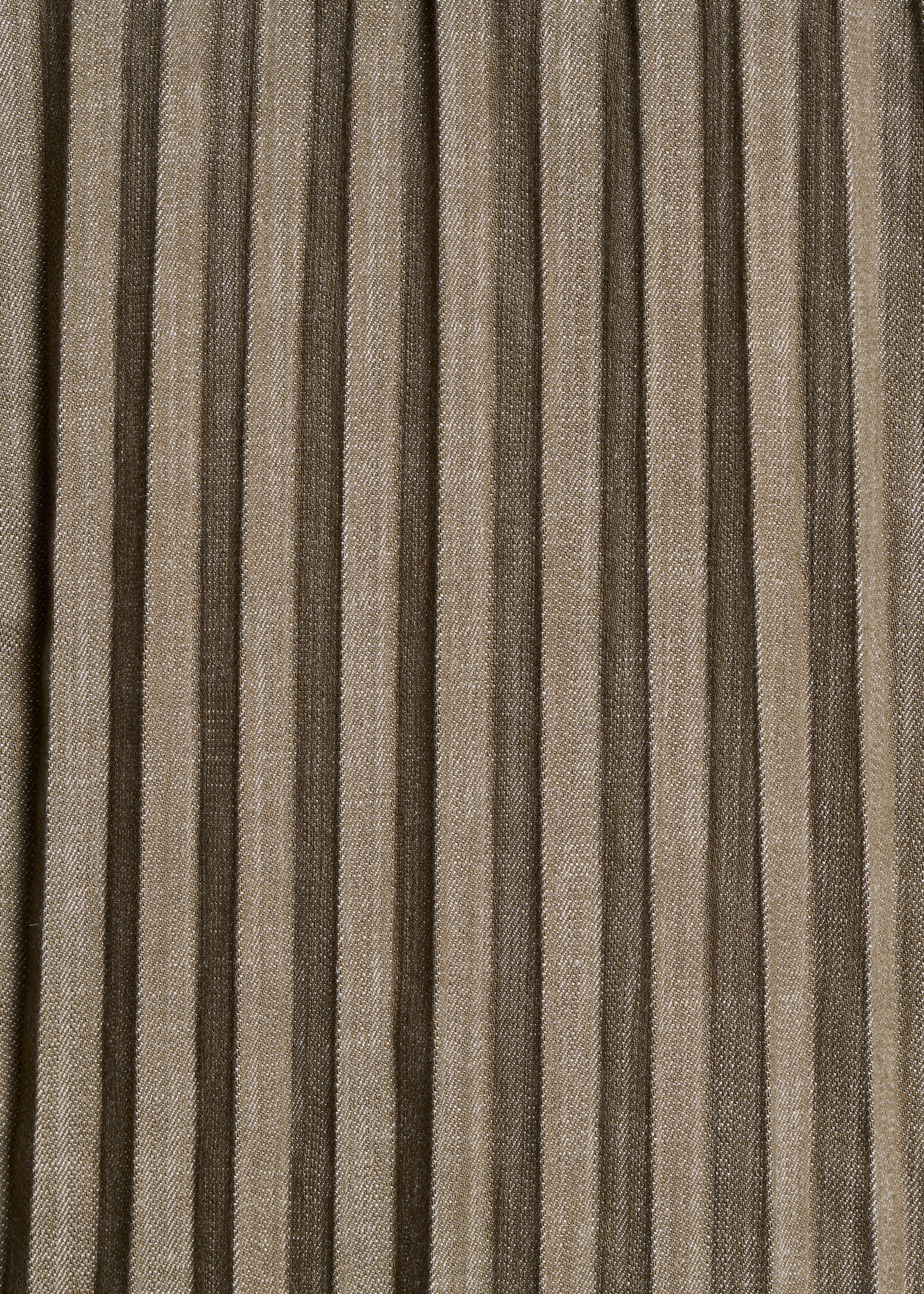 Ärmelloses khakifarbenes Jeans-Top