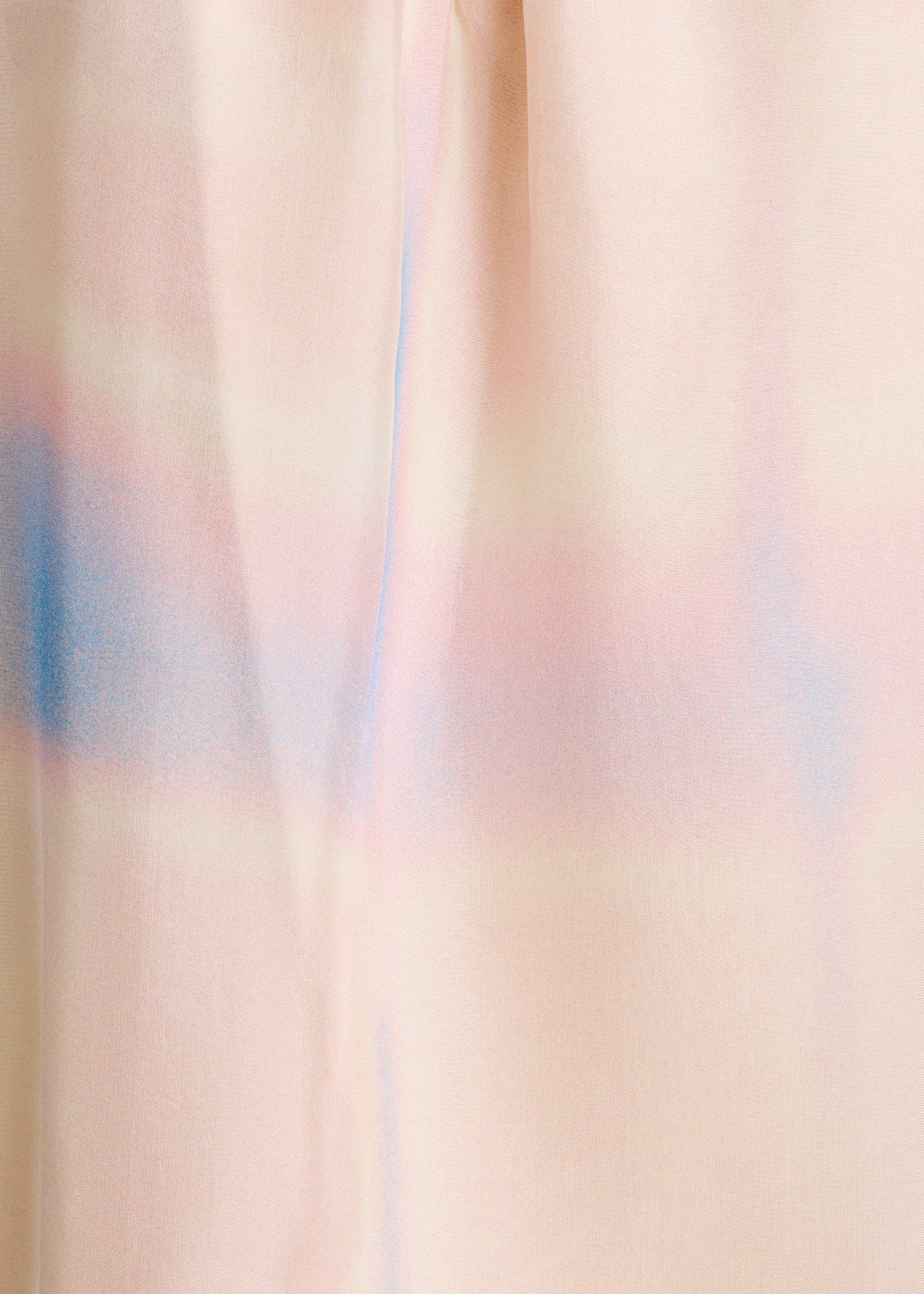 Weites Top in Rosa mit Batikmuster