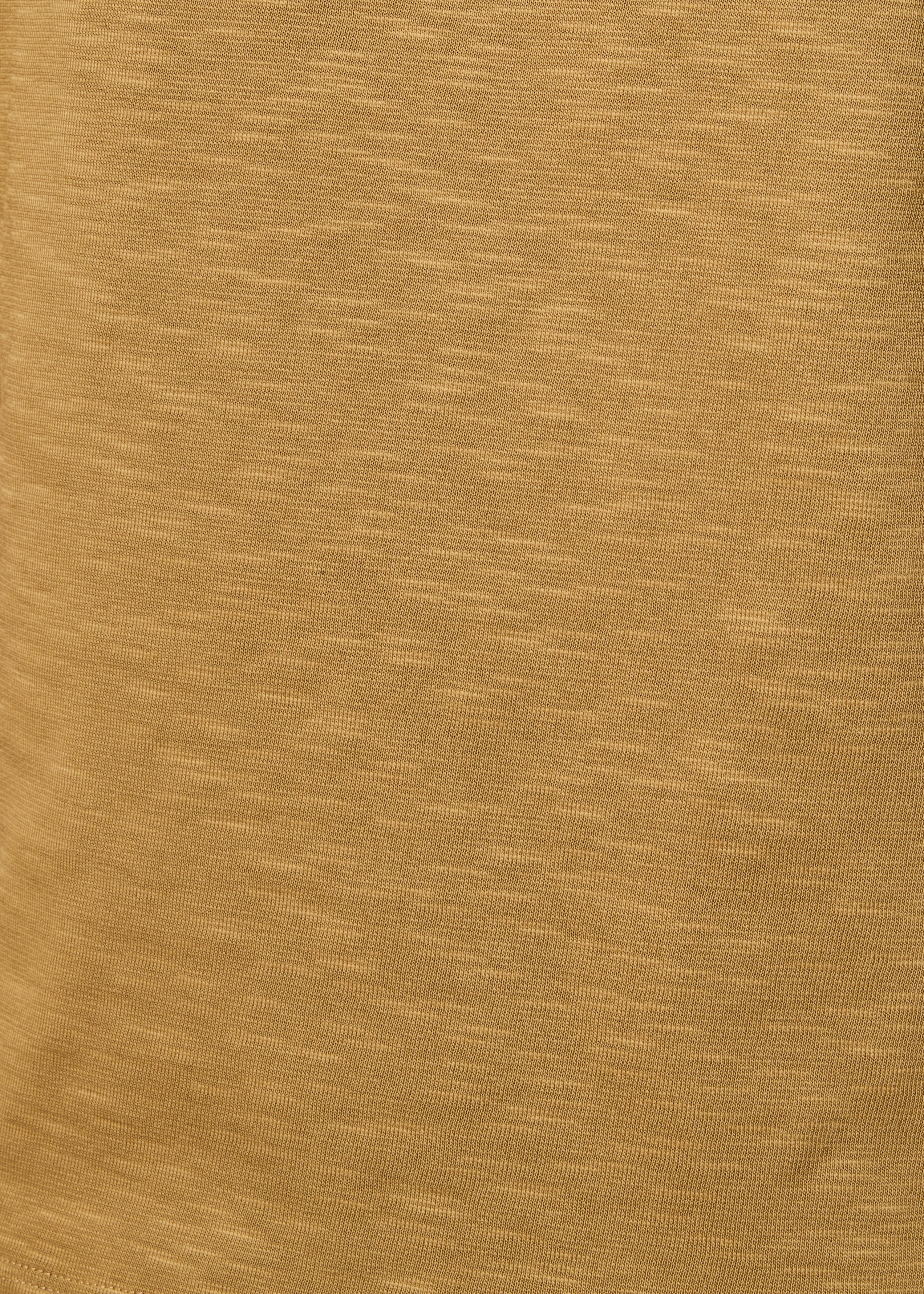 T-shirt jaune moutarde manches courtes