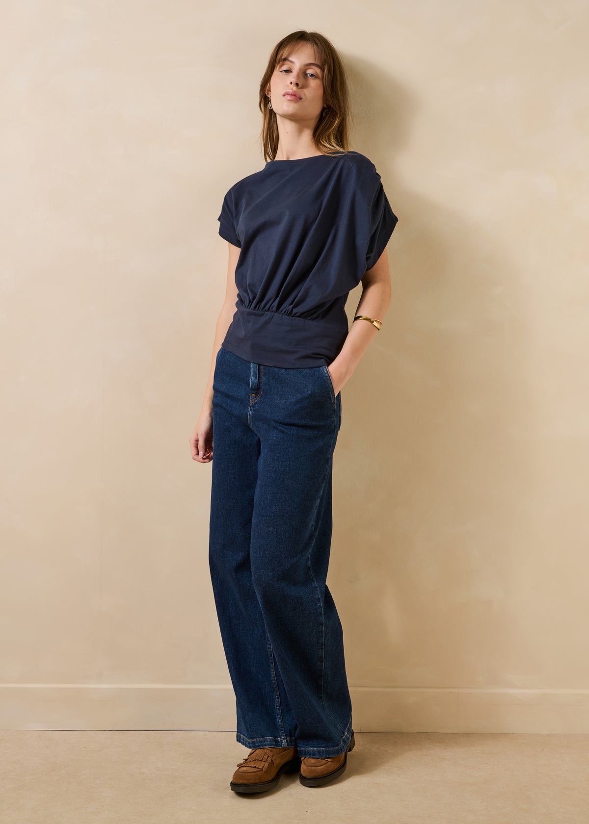 Camiseta azul marino - Facteur