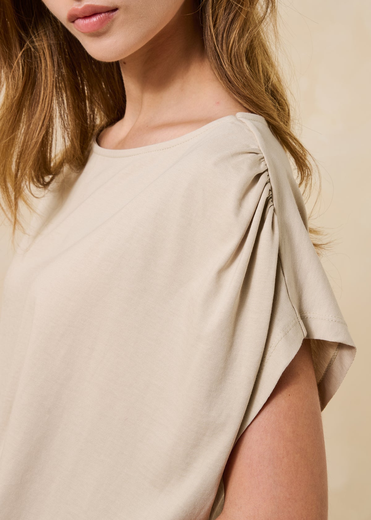 Camiseta beige - Facteur