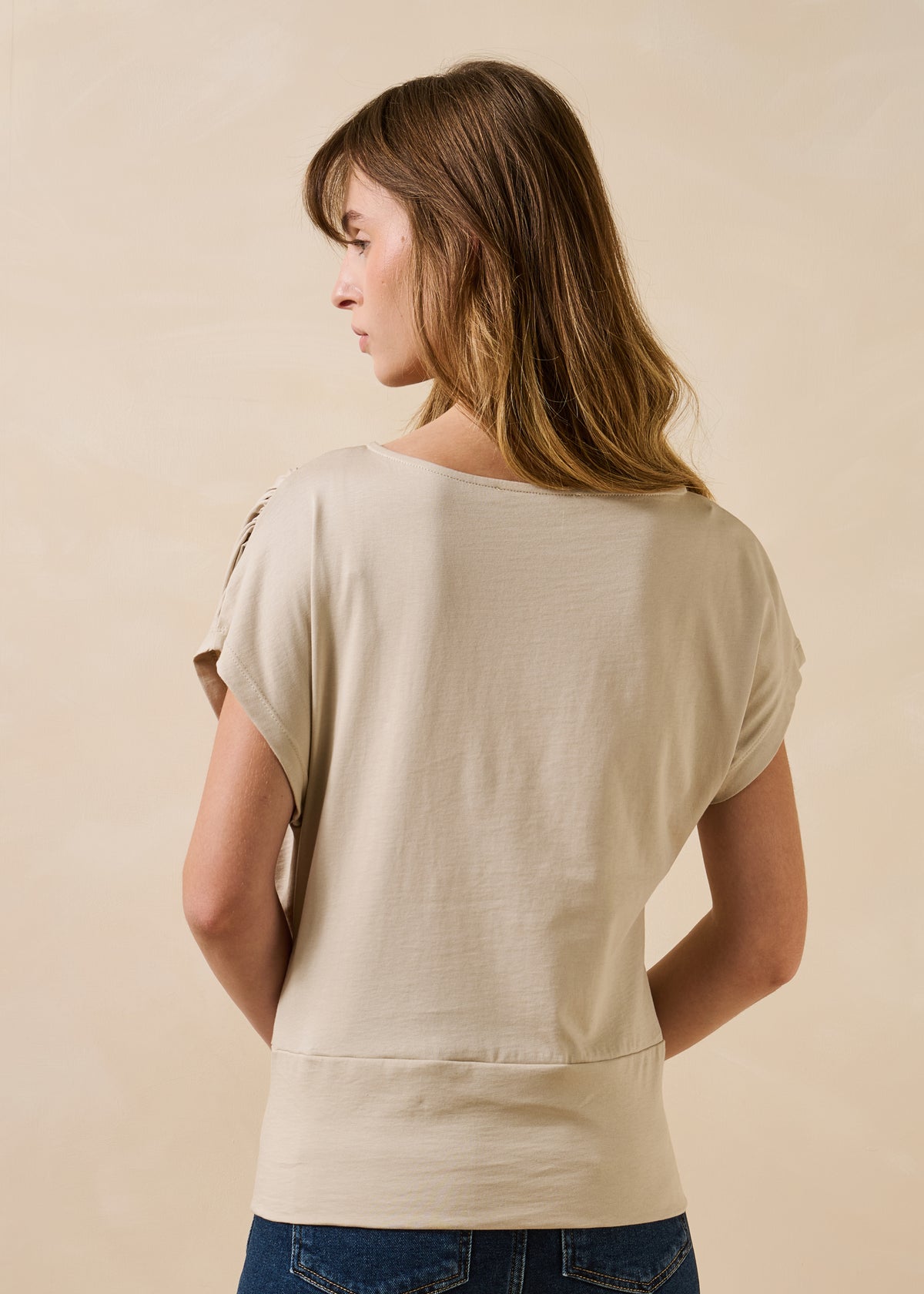 Camiseta beige - Facteur