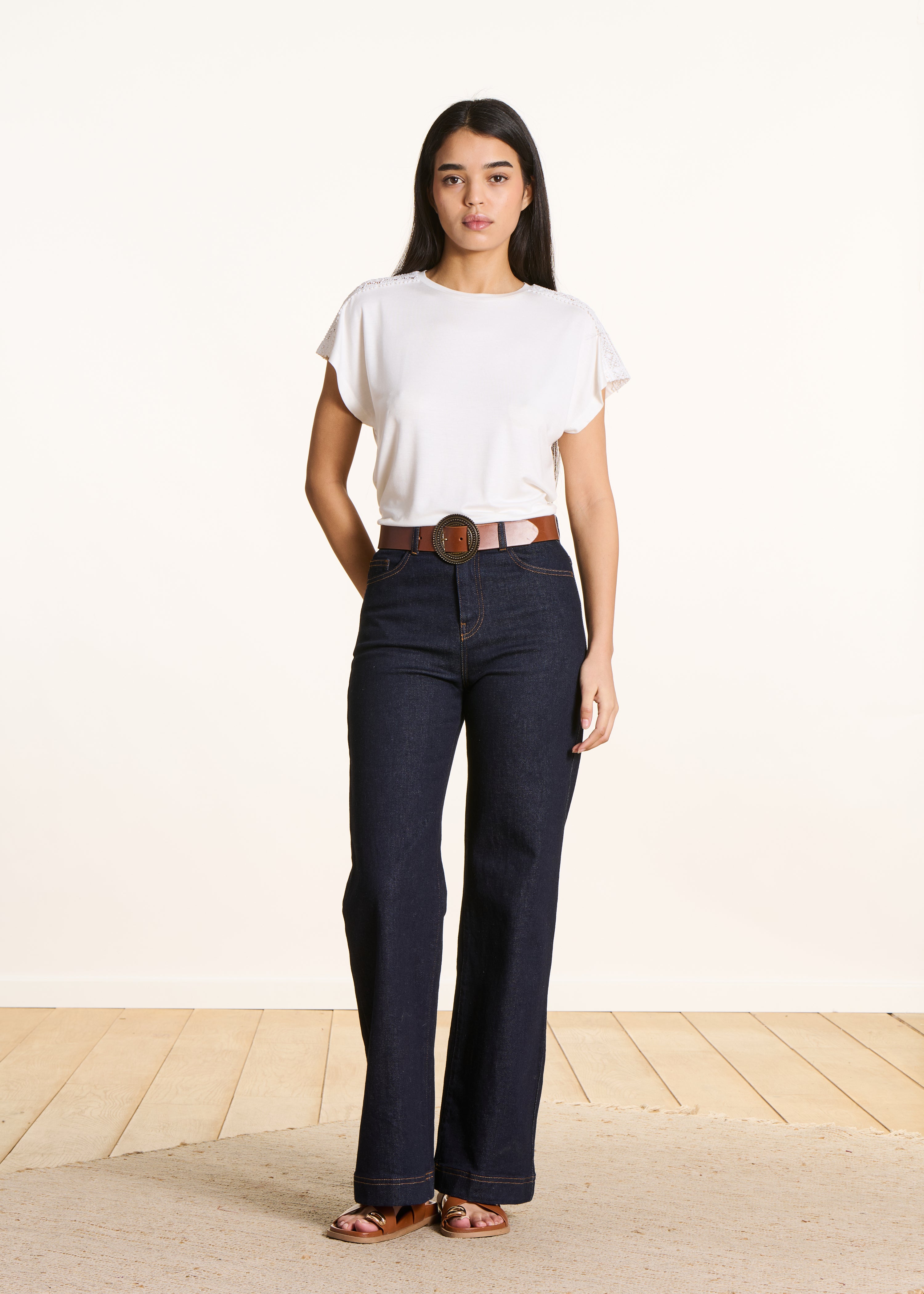 T-shirt blanc manches courtes