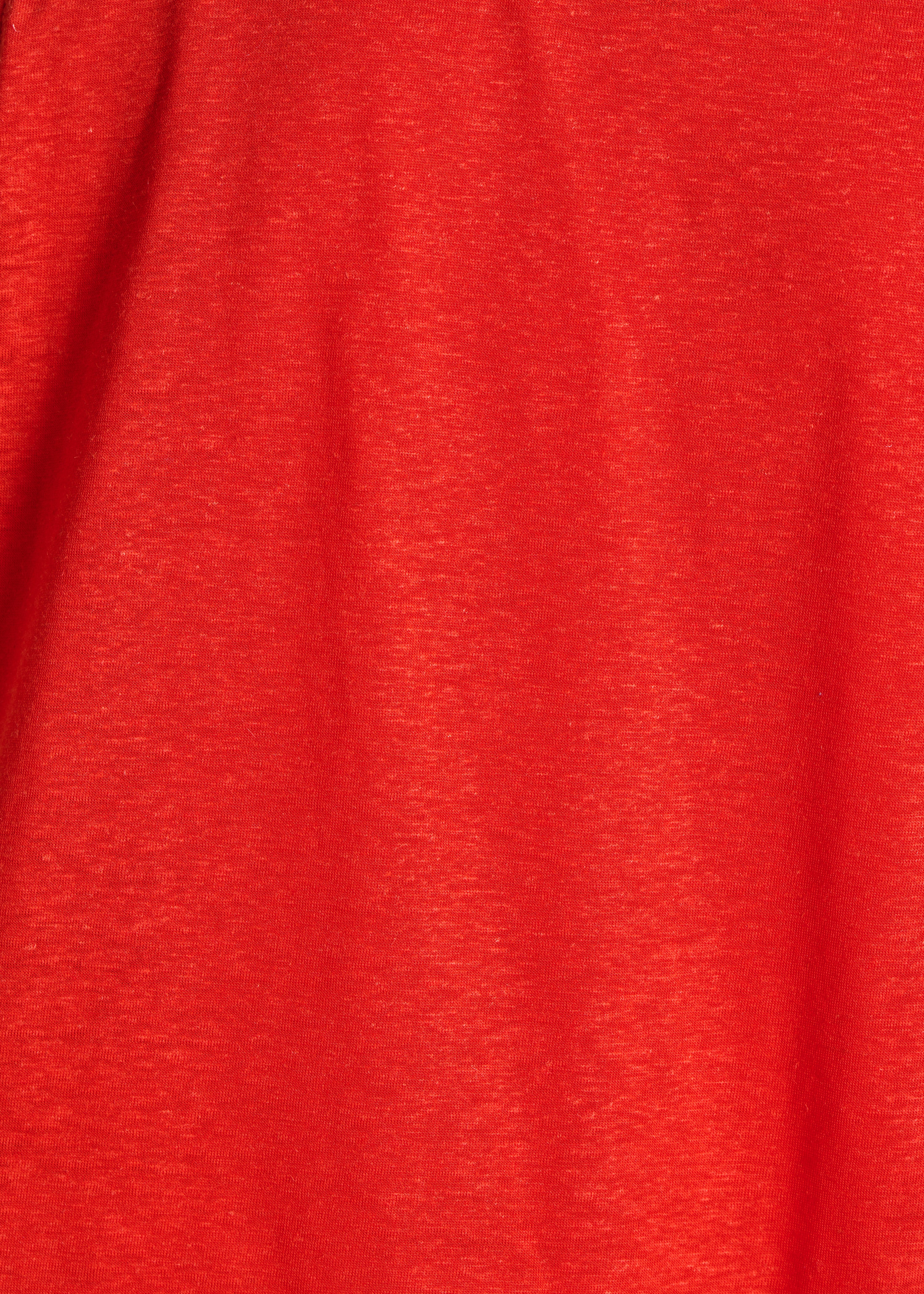 Rotes Top aus Lyocell-Jersey