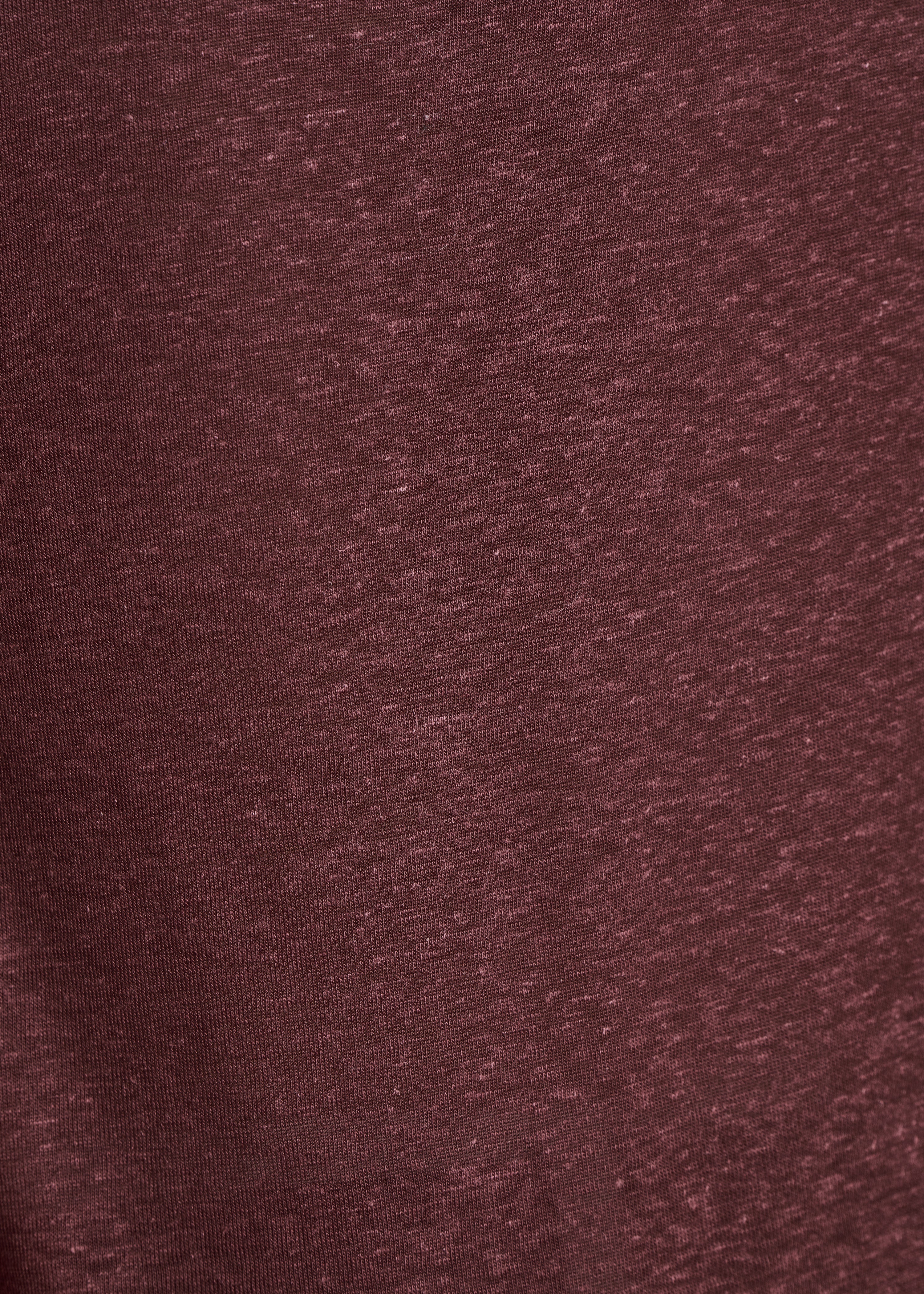 Brown lyocell linen jersey tank top with straps