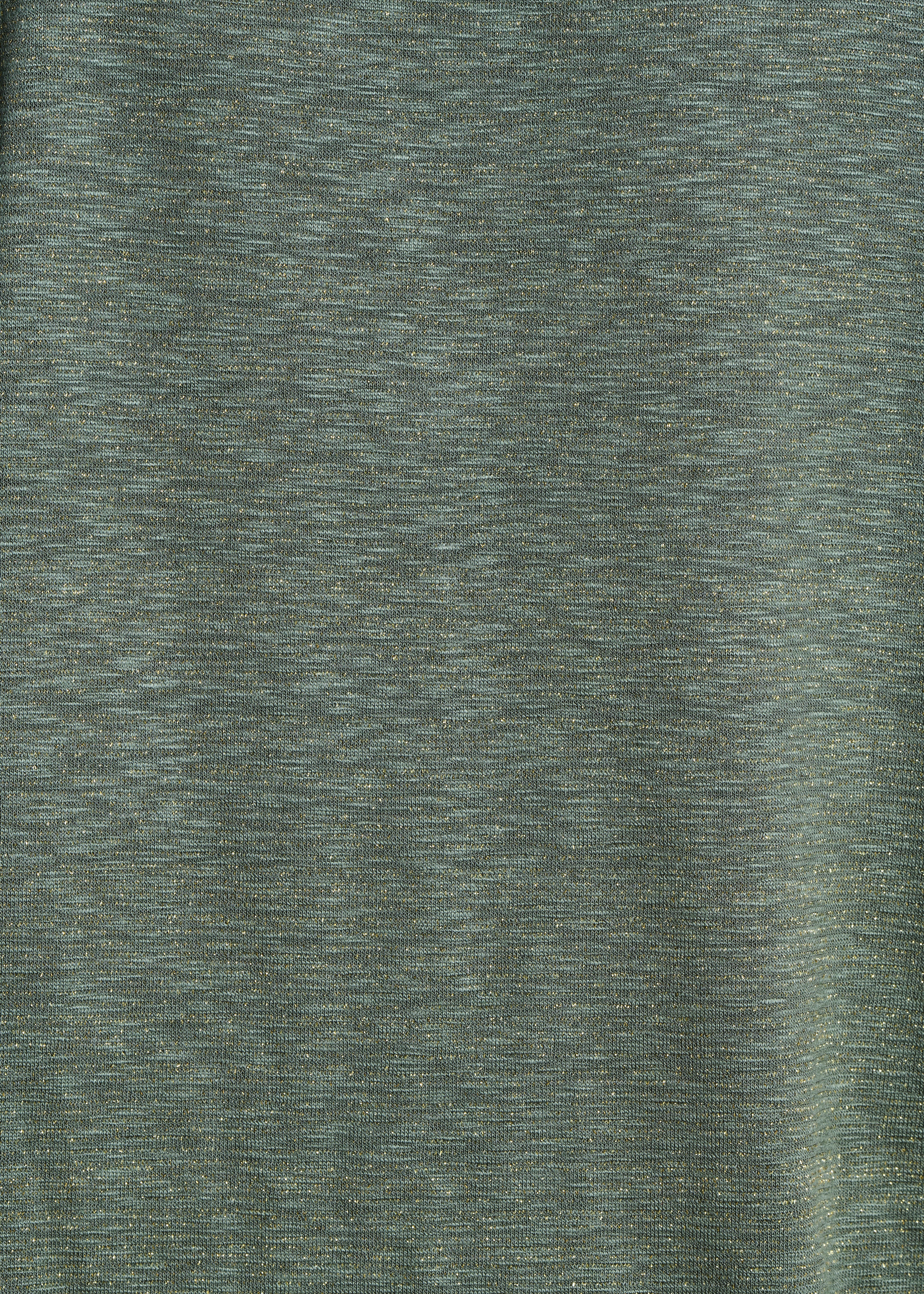 T-shirt kaki fluida maniche corte