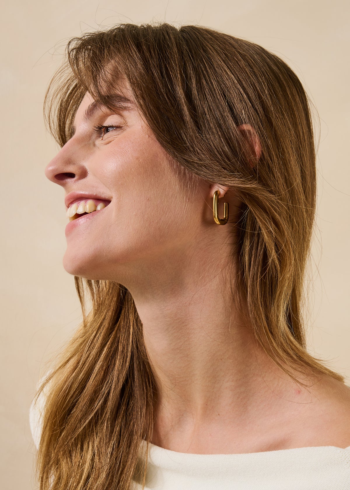 Boucles d'oreilles dorées - Gursen