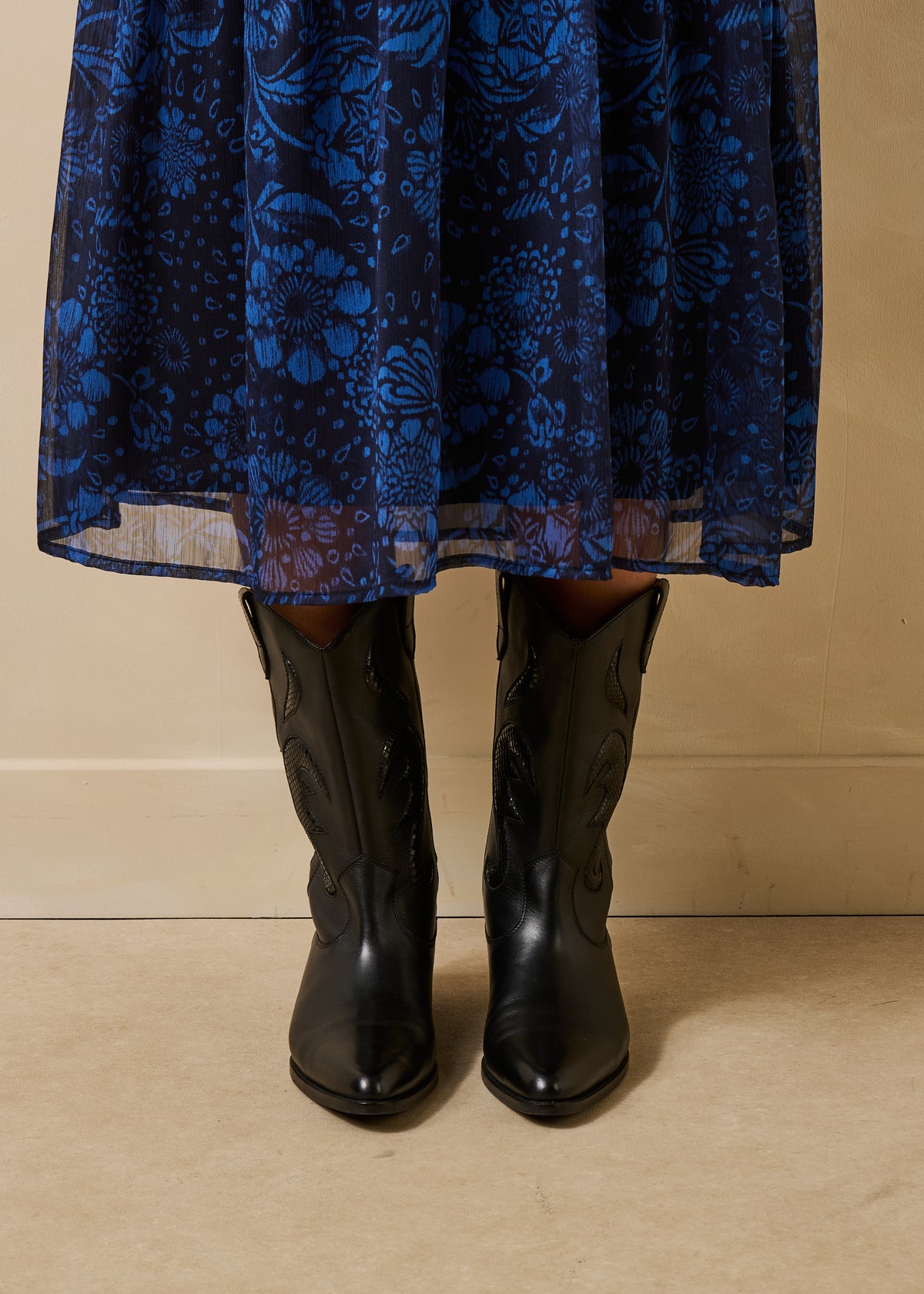 Schwarze Stiefeletten - Grezon
