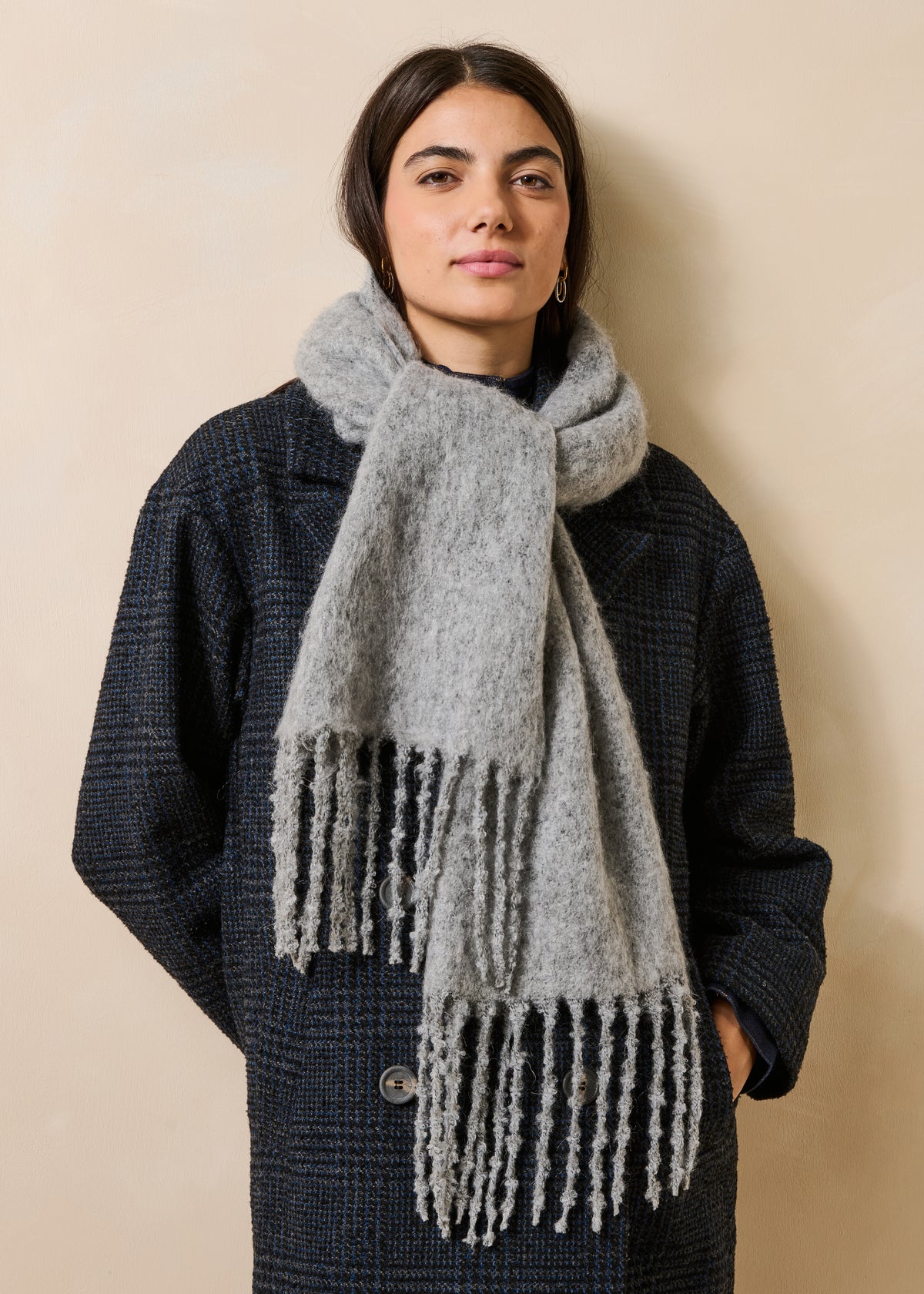 Grey Scarf - Glarina