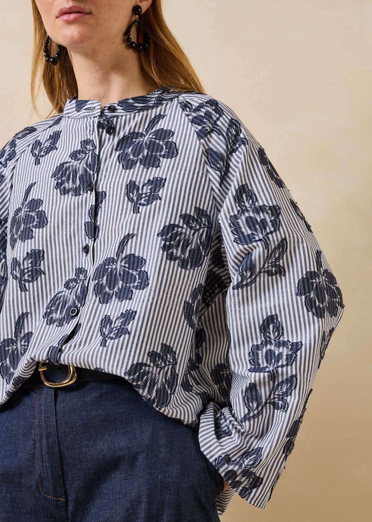 Chemise bleue - Elvia