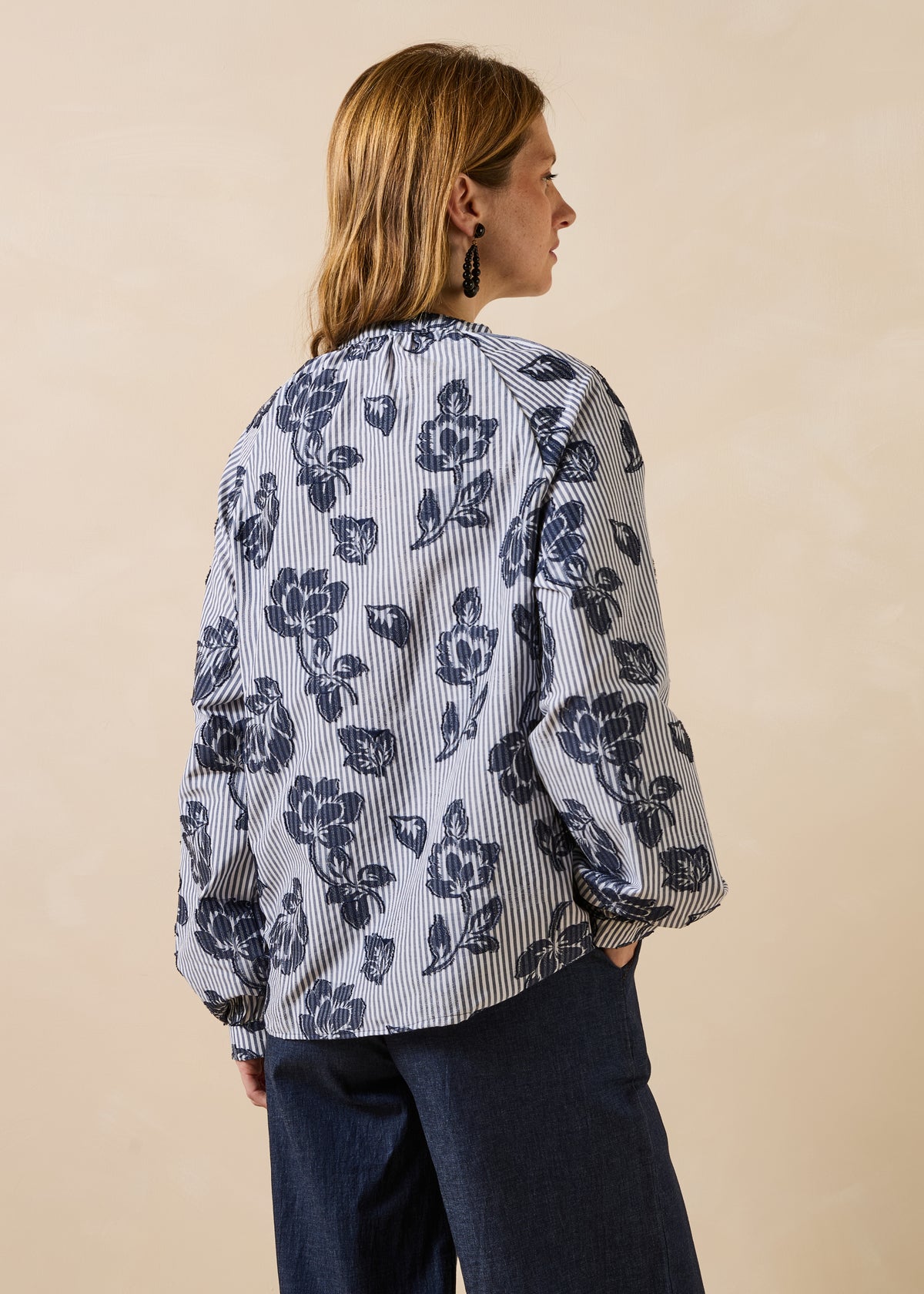 Chemise bleue - Elvia