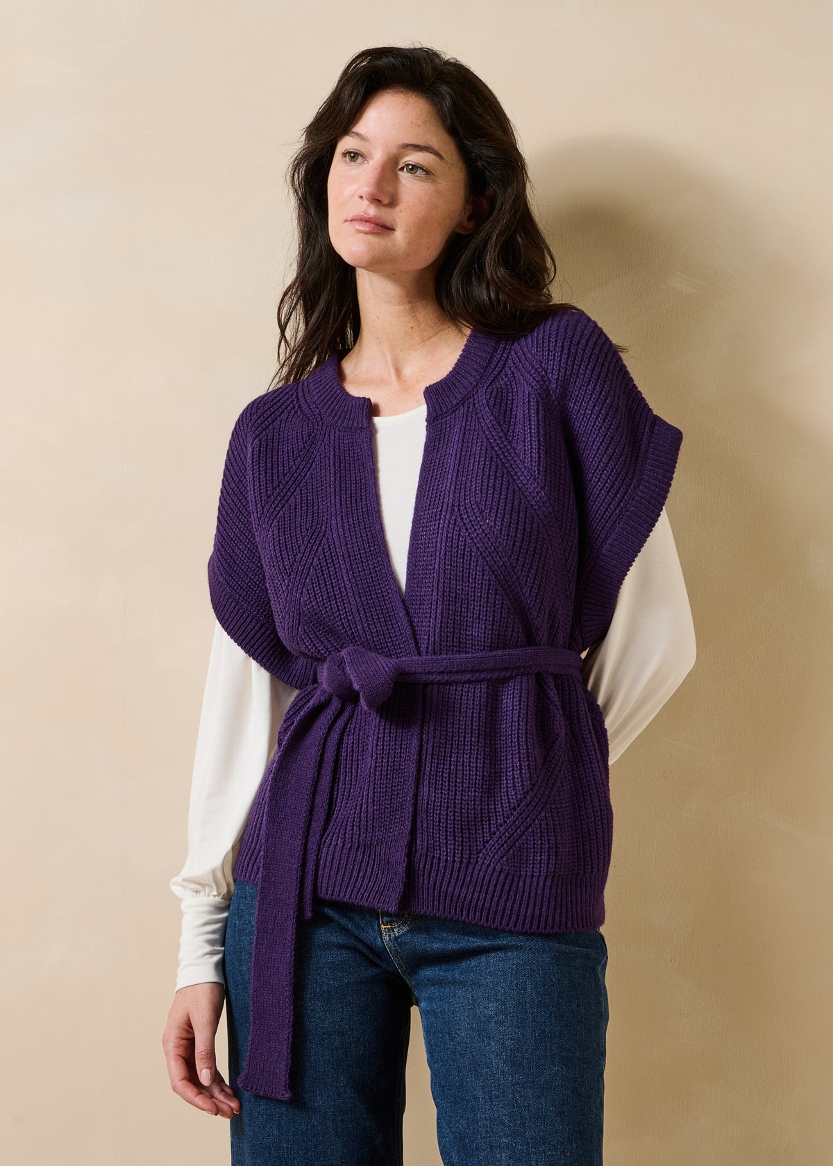 Gilet prune - Gloset