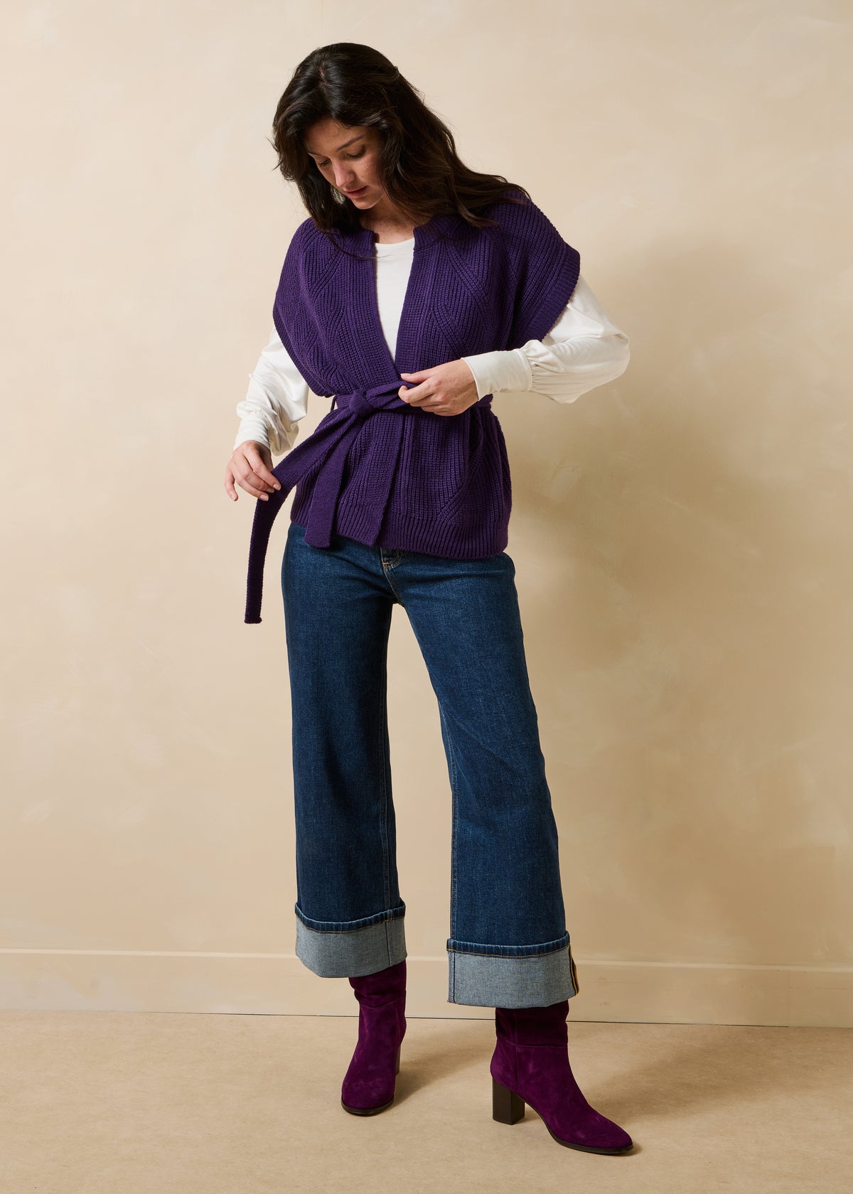 Gilet prune - Gloset