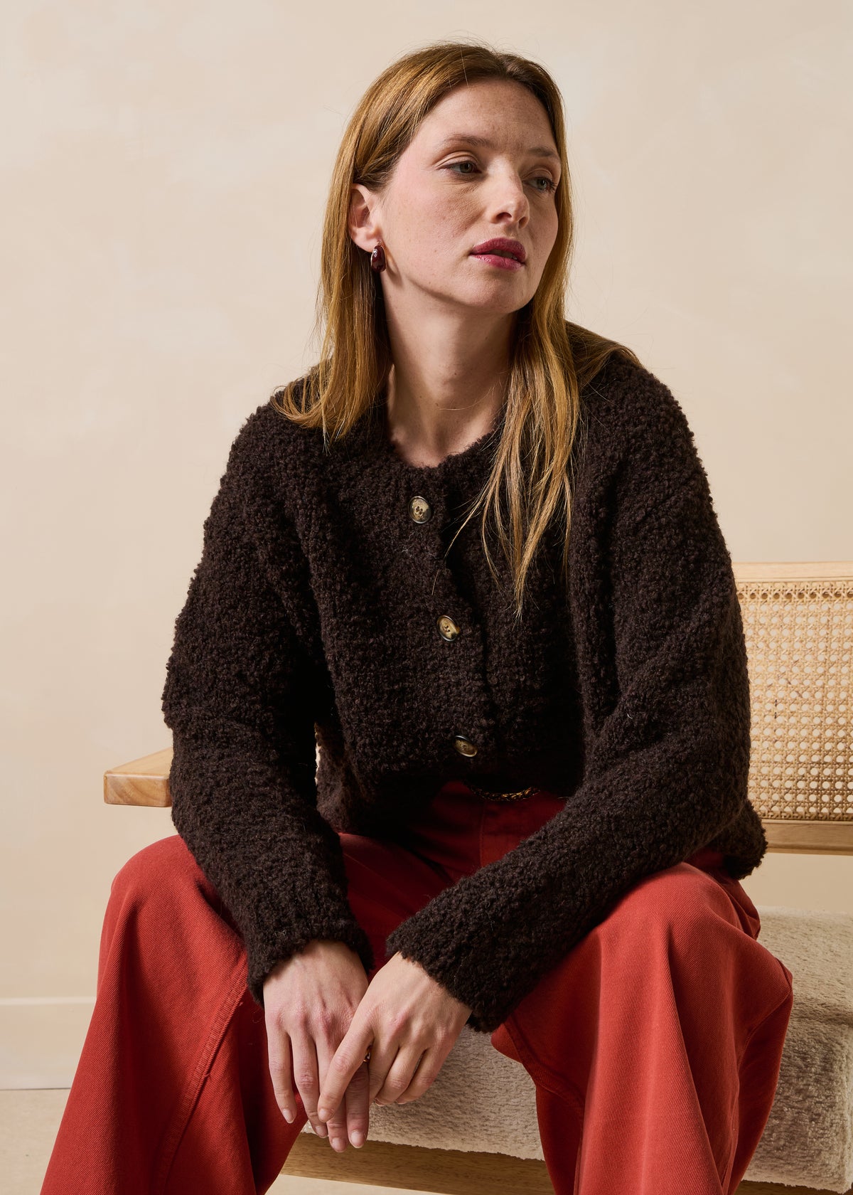 Gilet marron - Gotami