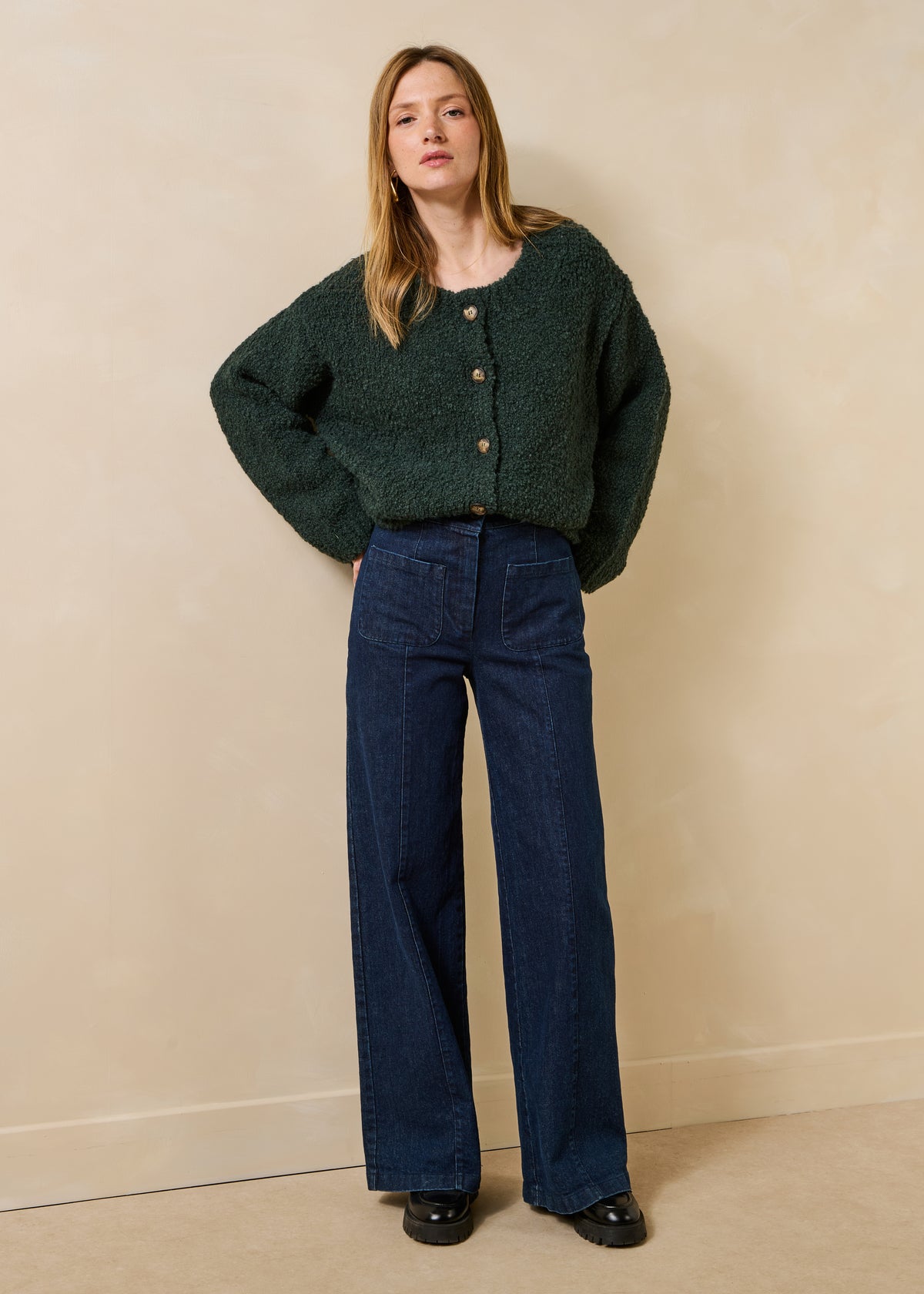 Gilet vert bouteille - Gotami