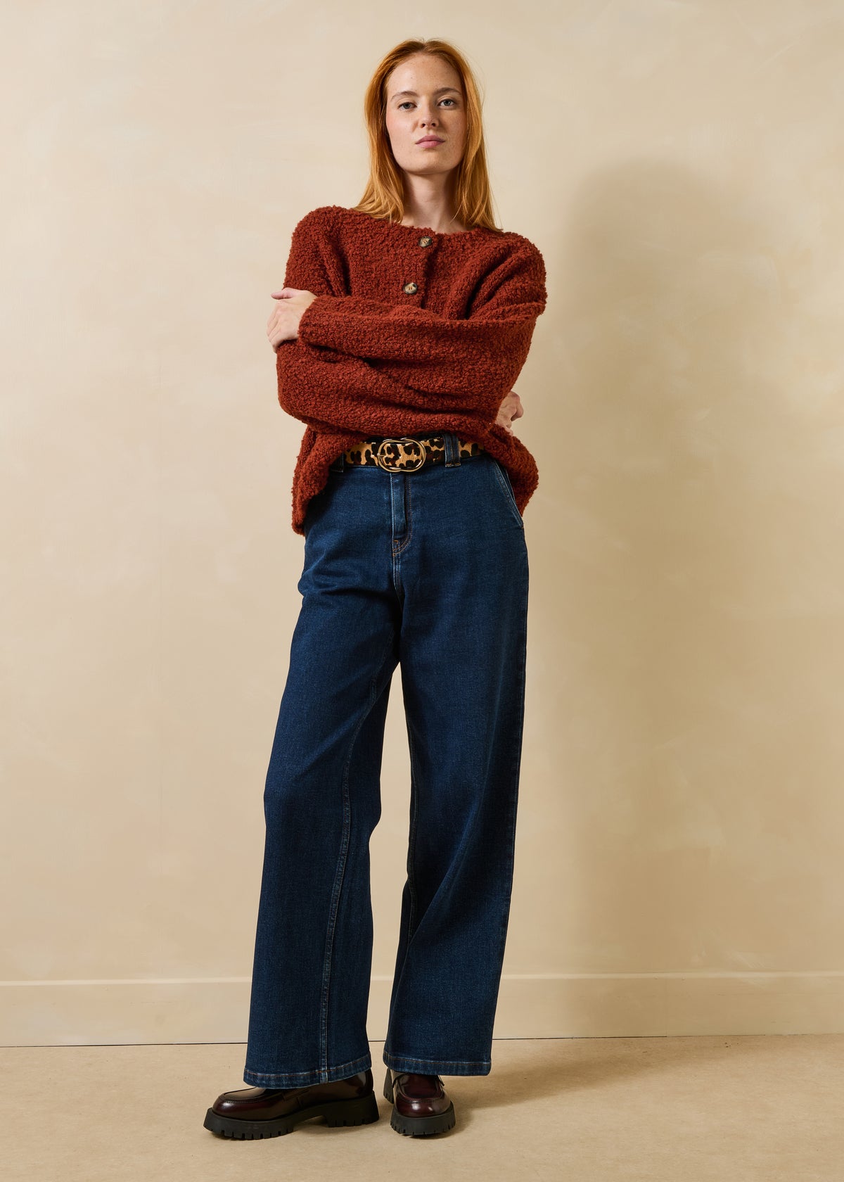 Gilet rouille - Gotami