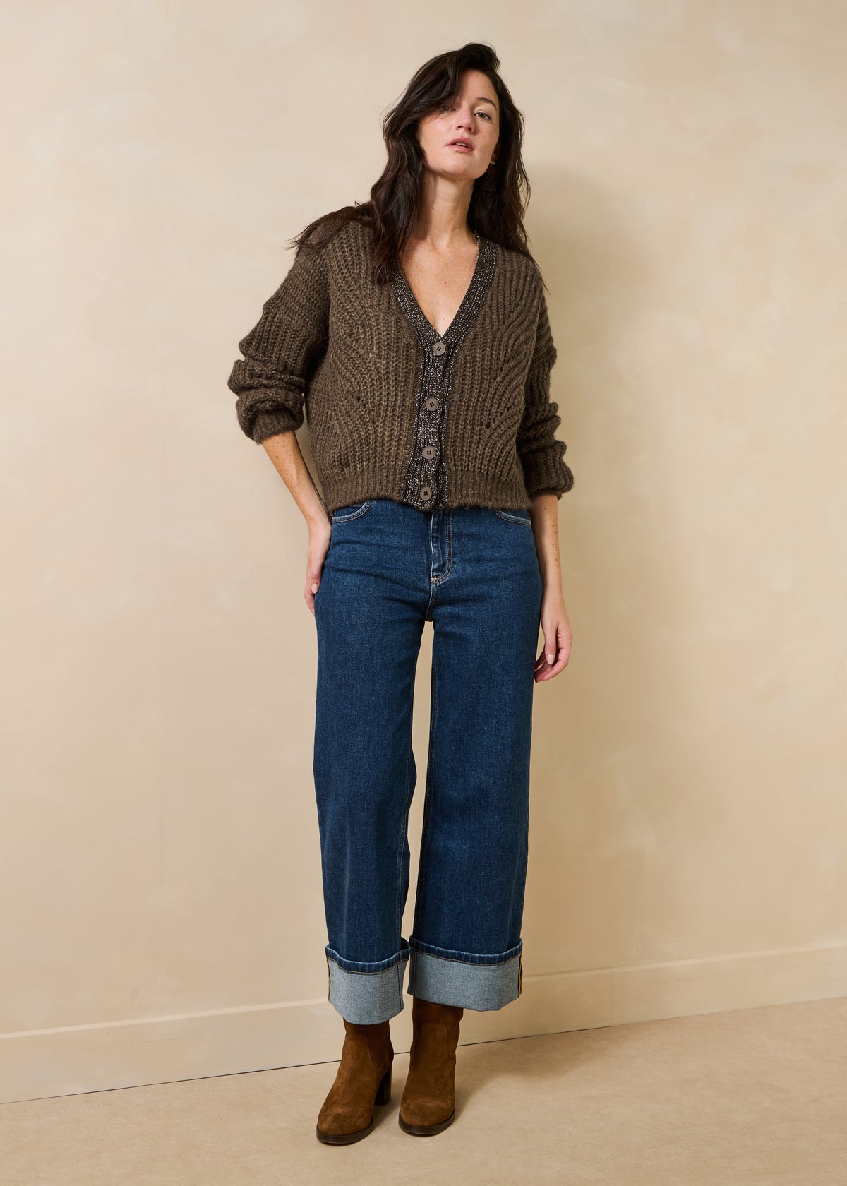 Gilet kaki - Guilia