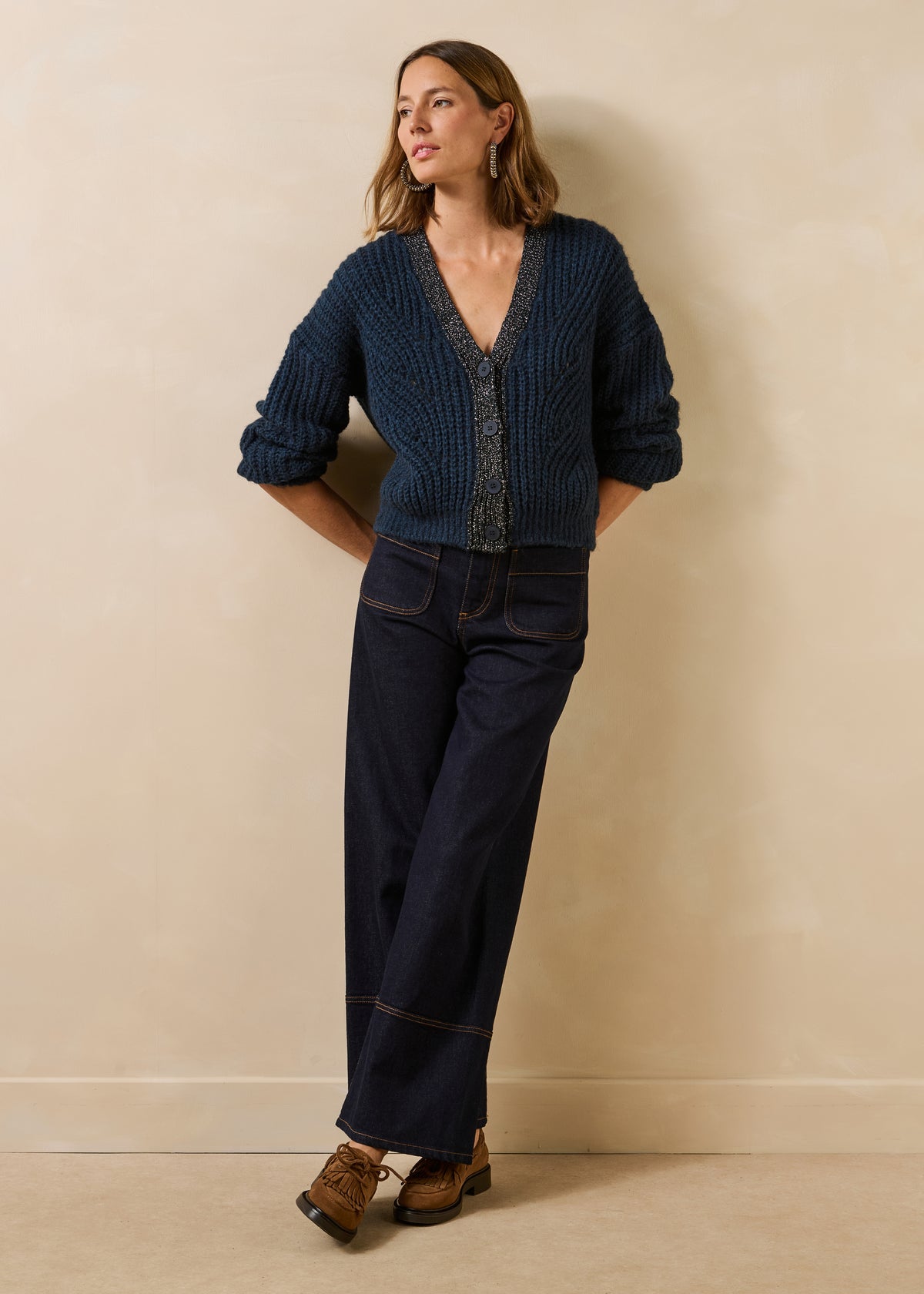 Gilet bleu marine - Guilia