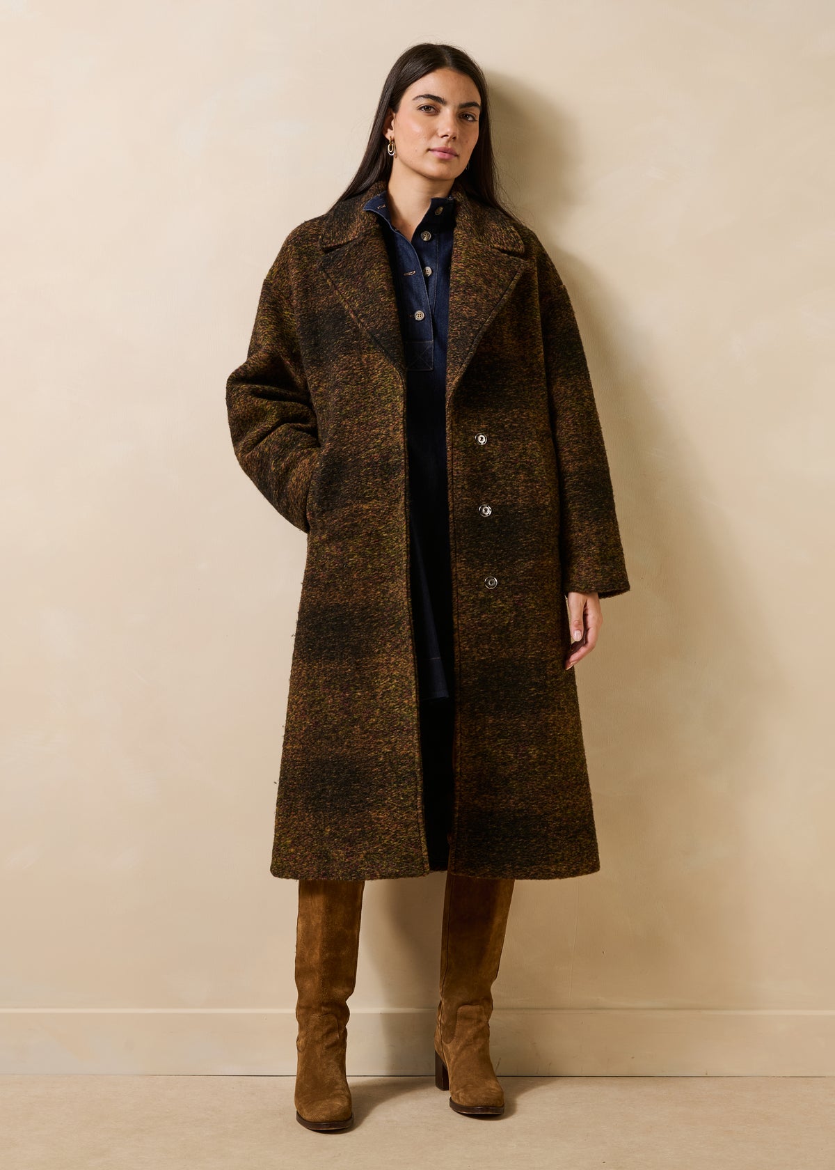 Manteau marron - Gaboni