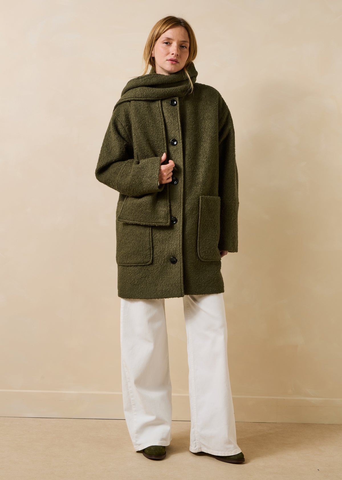 Manteau kaki - Gedeon